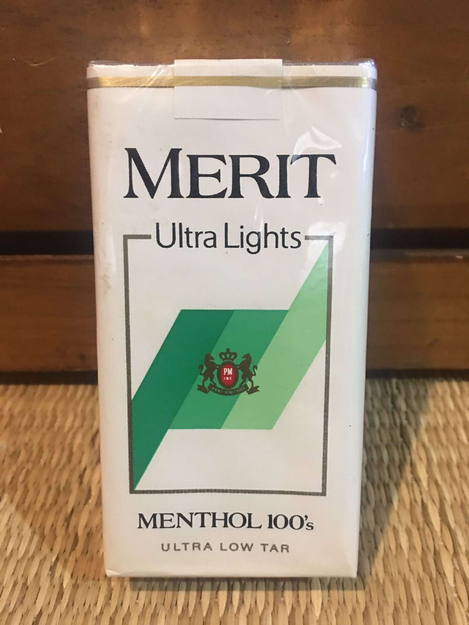 Merit Ultra Lights Menthol 100’s Cigarette Soft Pack! Danly's Vintage