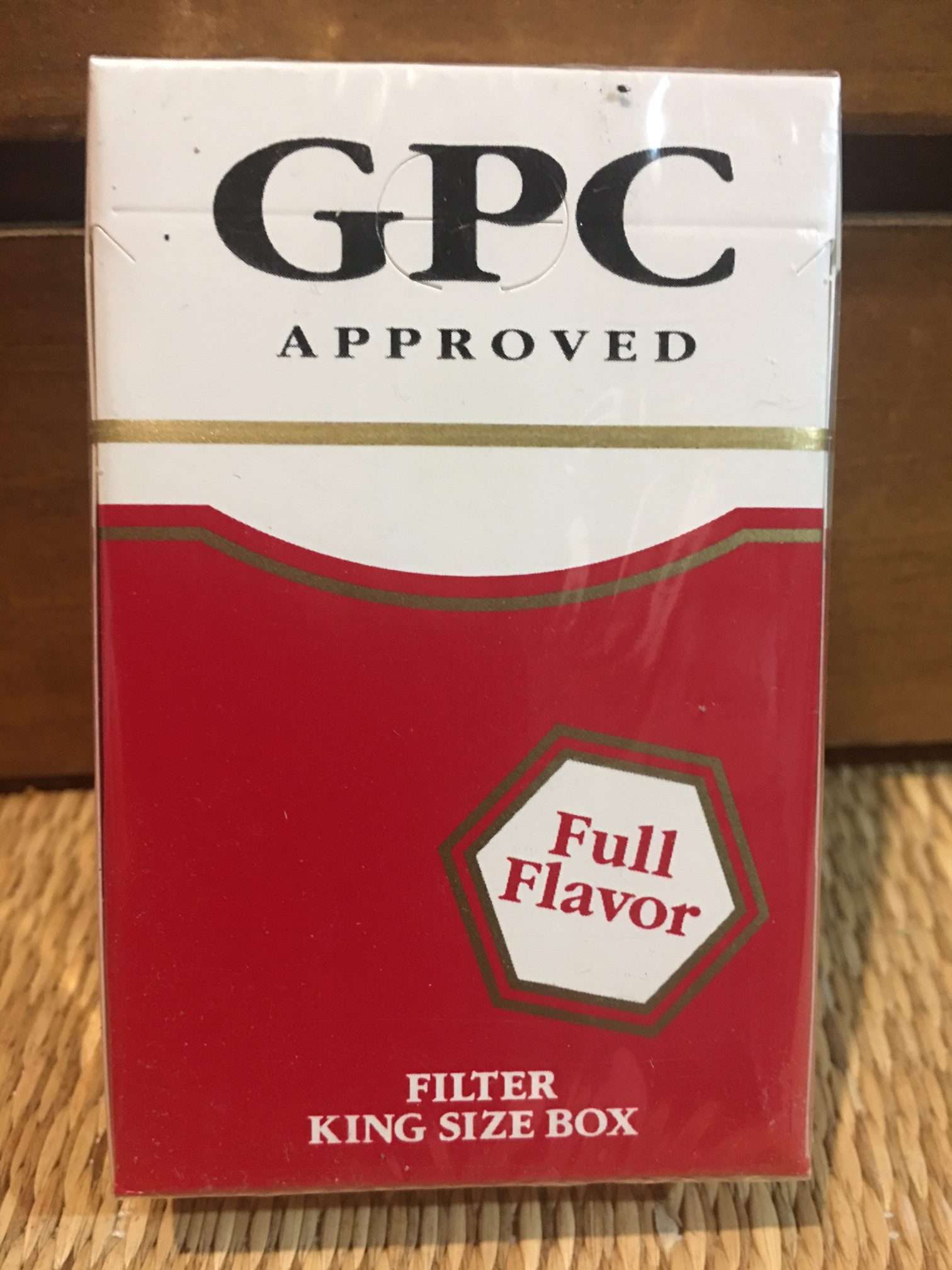GPC Approved Full Flavor Filter Cigarette Hard Pack by Brown