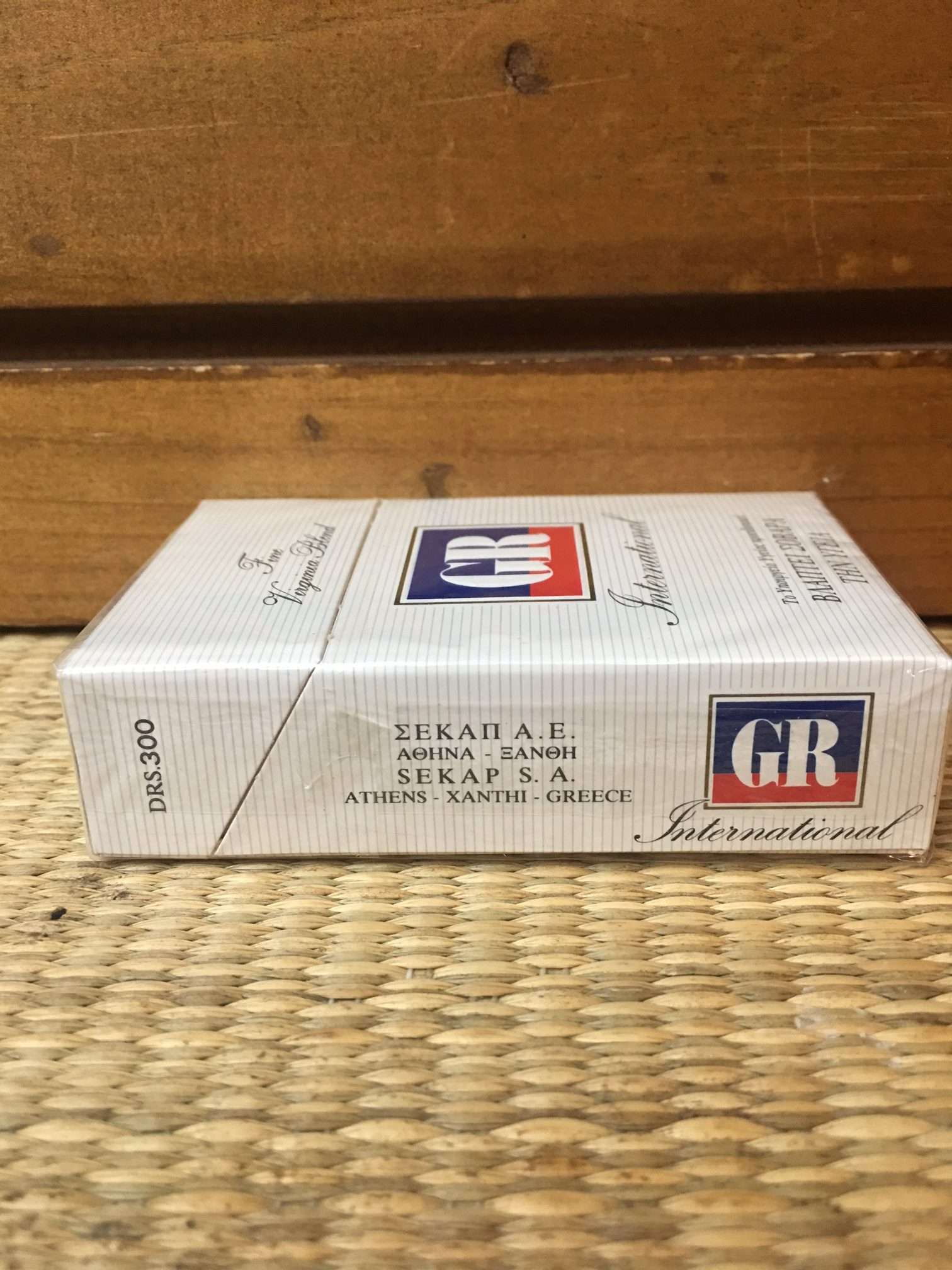GR International Filter Cigarette Hard Pack! Made in Athens Greece
