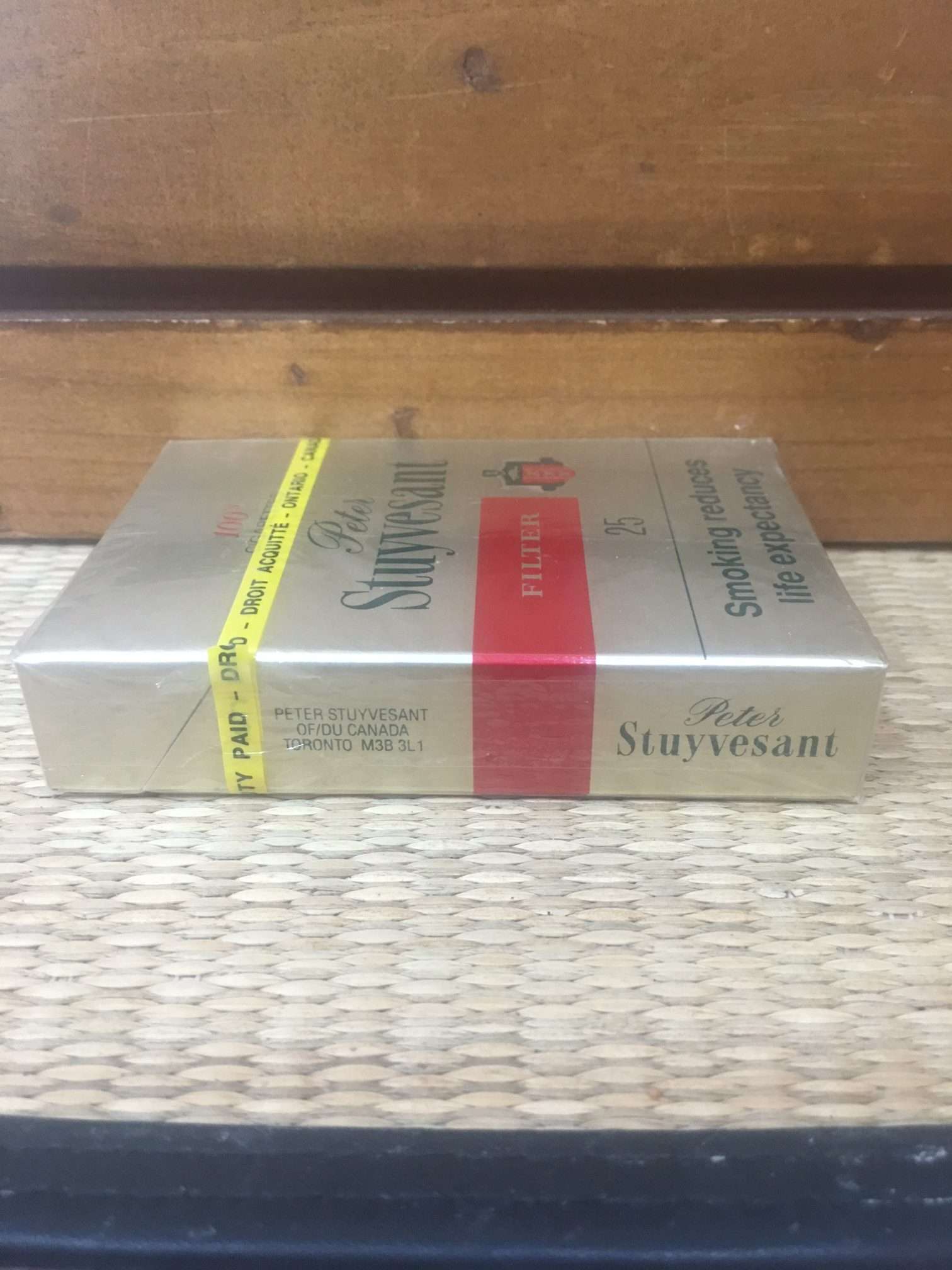 Peter Stuyvesant King Size 100’s Cigarette Hard Pack! Made in Canada