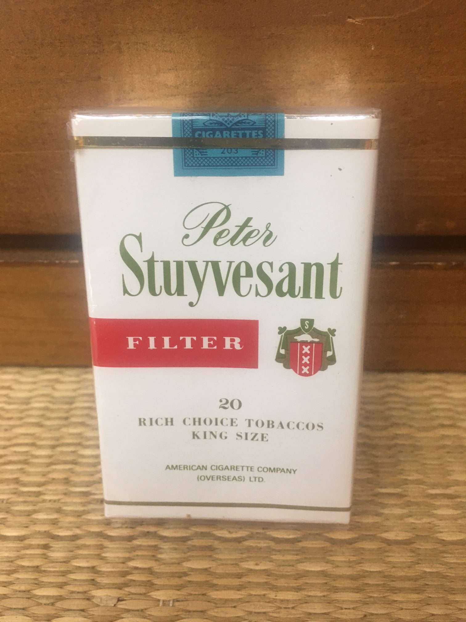 Peter Stuyvesant King Size Filter Cigarette Soft Pack! American
