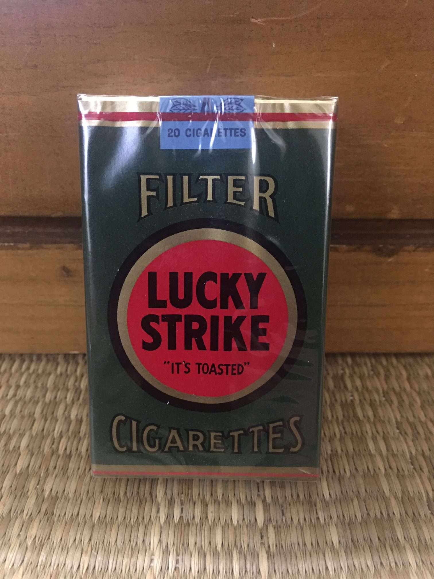 Lucky Strike Filter Cigarette Soft Pack! Danly's Vintage Cigarette