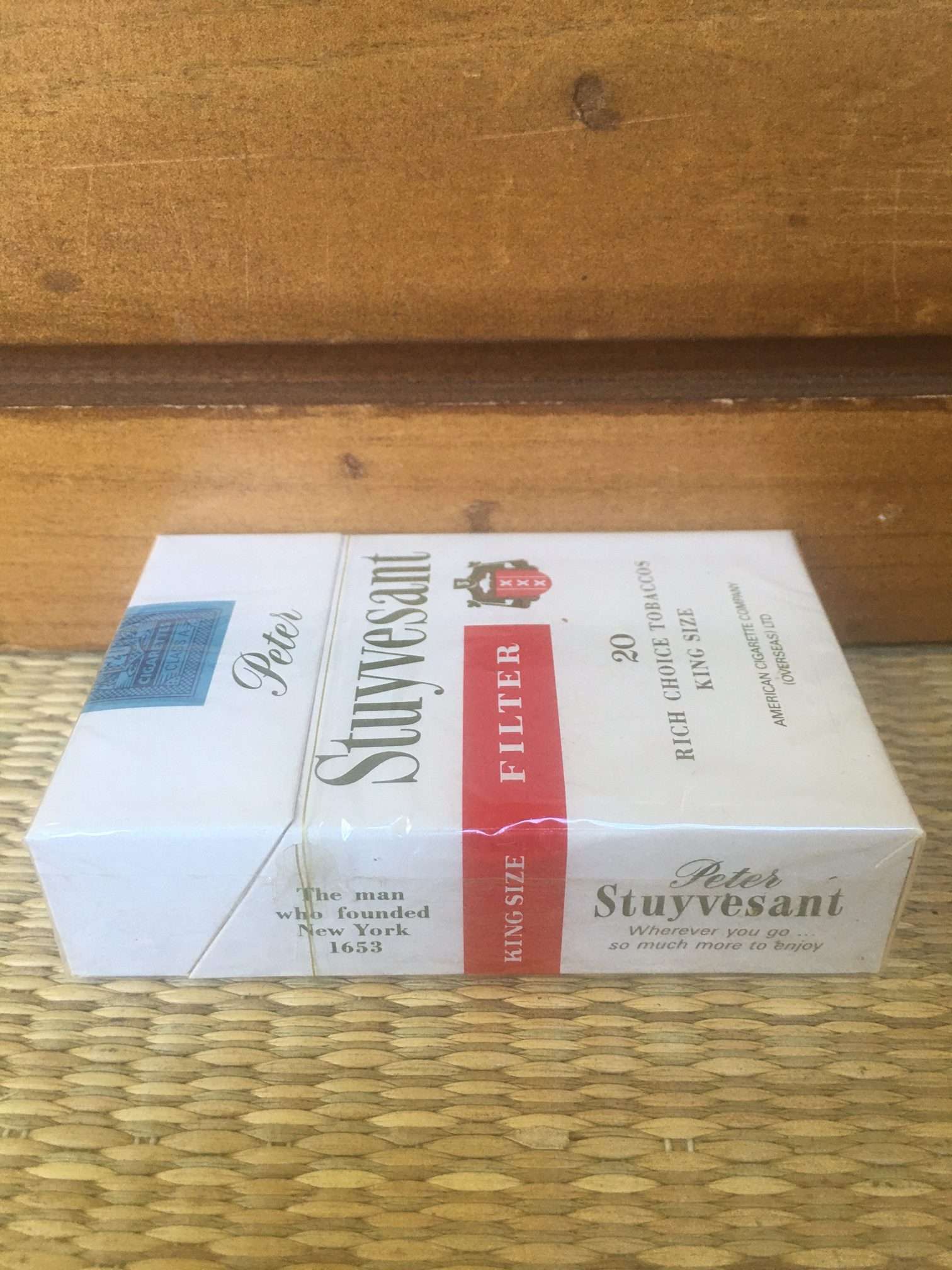Peter Stuyvesant King Size Filter Cigarette Hard Pack! American