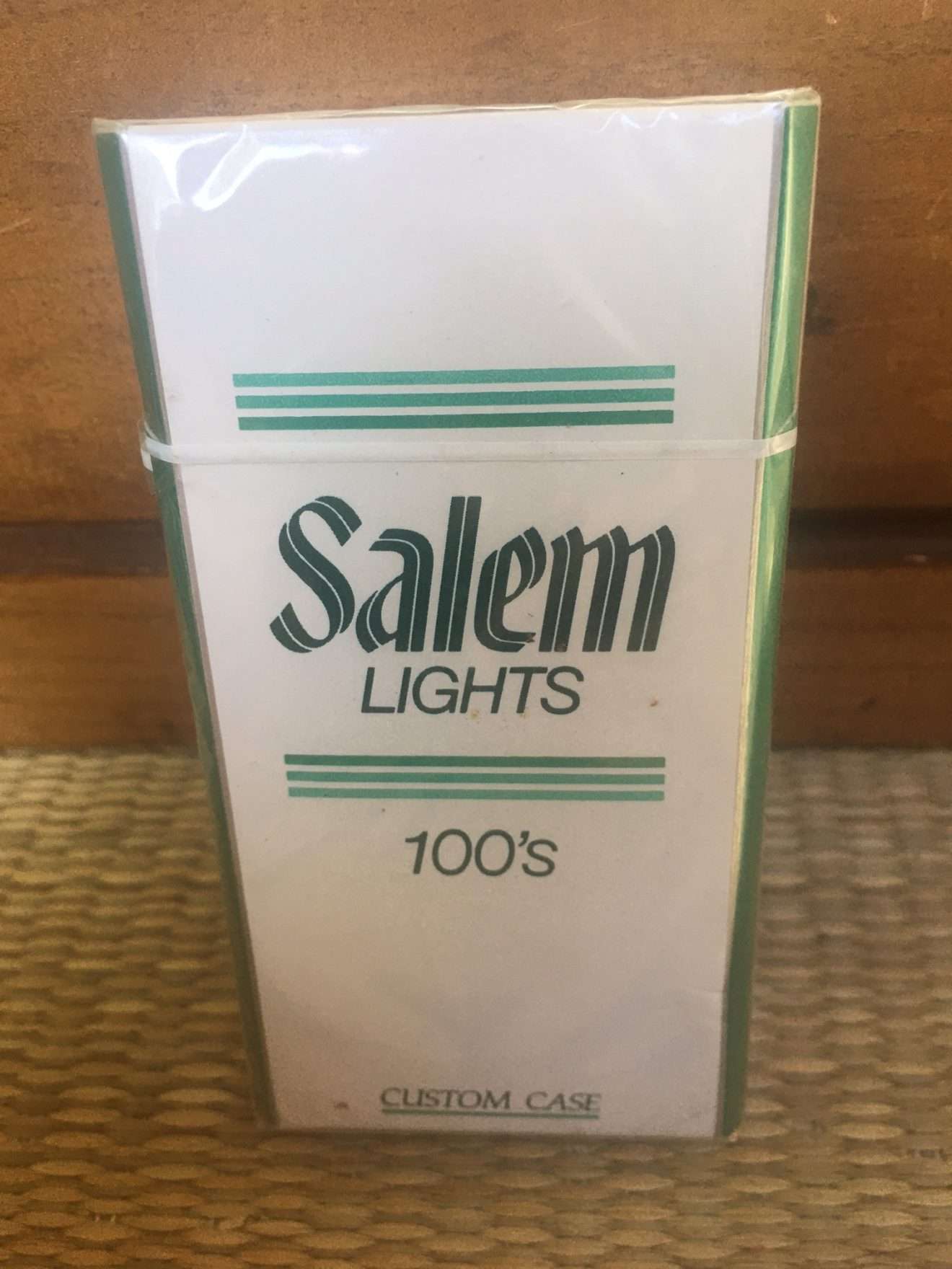Salem Lights 100’s Custom Case Cigarette Hard Pack! Danly's Vintage