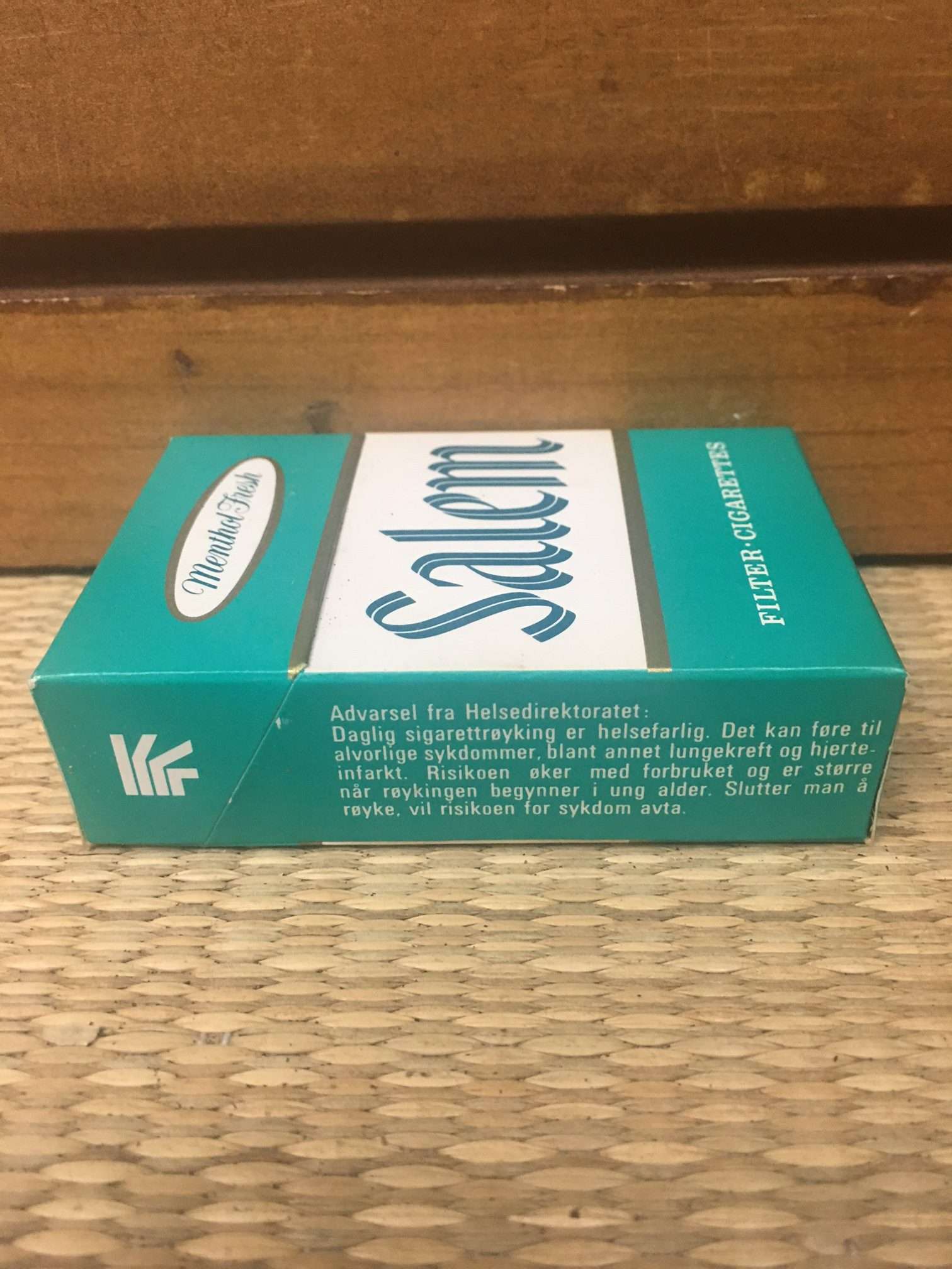 1960’s Salem Menthol Fresh Filter Cigarette Hard Pack by Reynolds