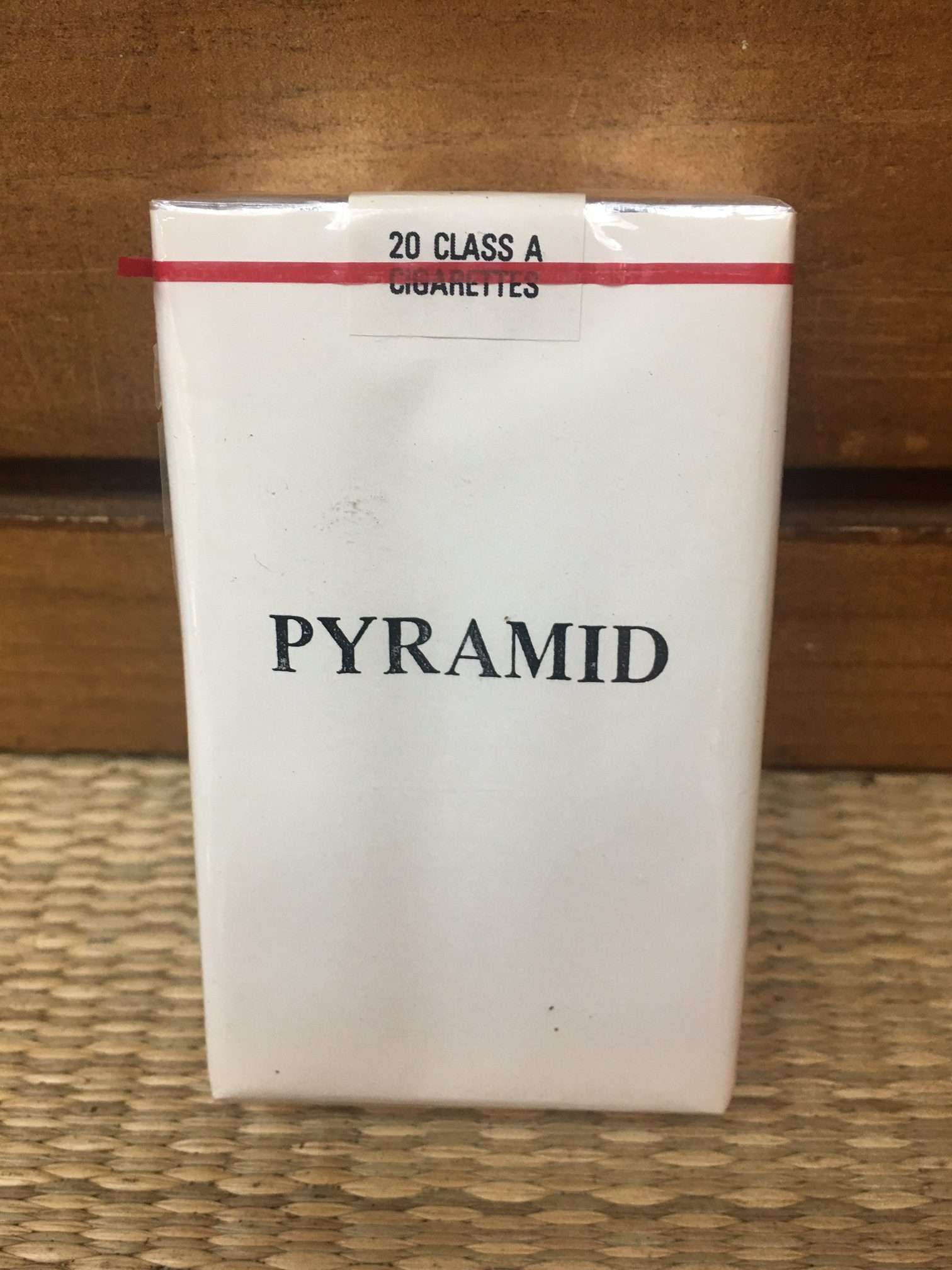 Pyramid Cigarette Trademark Soft Pack by the Liggett Group Inc. Danly