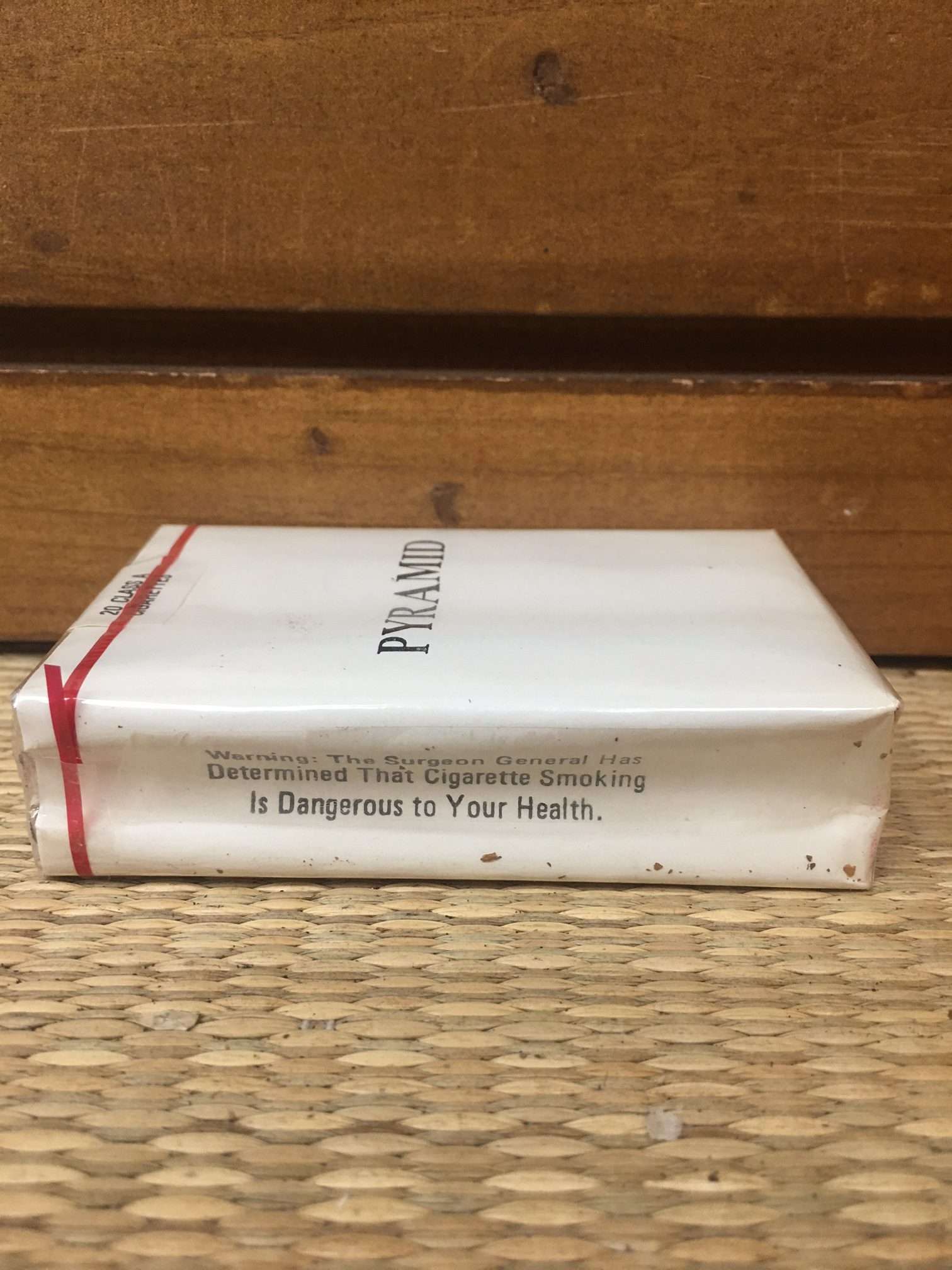 Pyramid Cigarette Trademark Soft Pack by the Liggett Group Inc. Danly