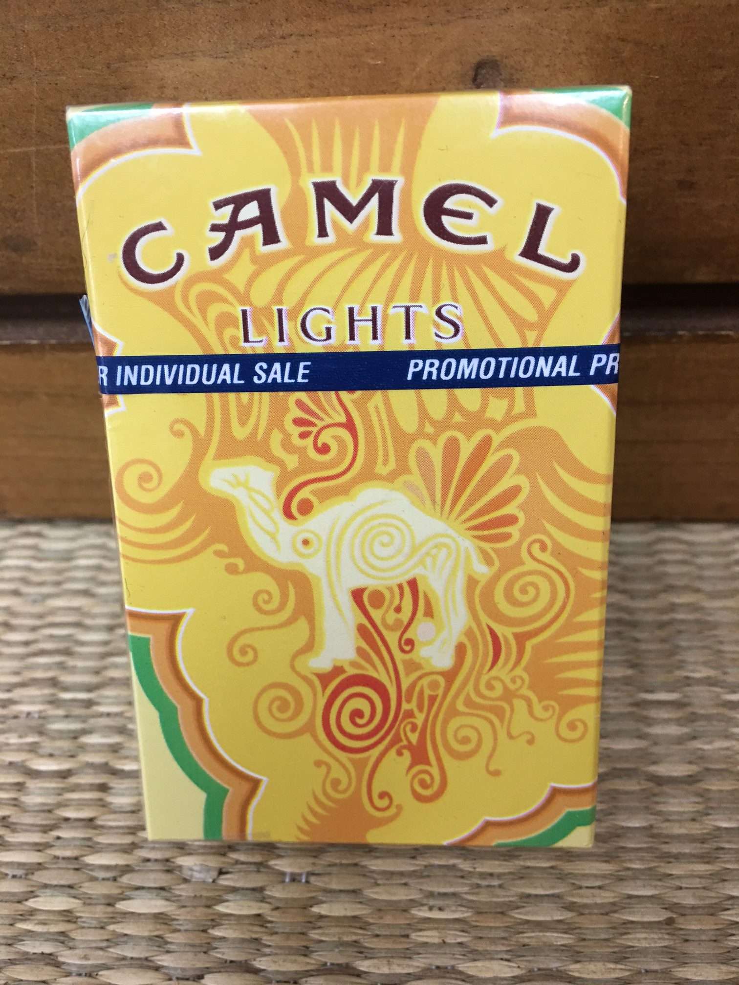Camel Lights Art Pack Cigarette Hard Box! Artist Claudio Limon Mexico