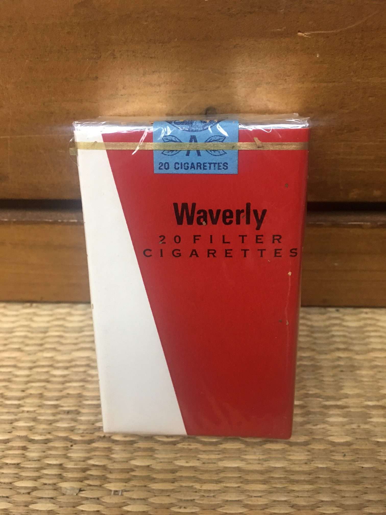 Waverly Cigarette Soft Trademark Pack by the American Tobacco Company
