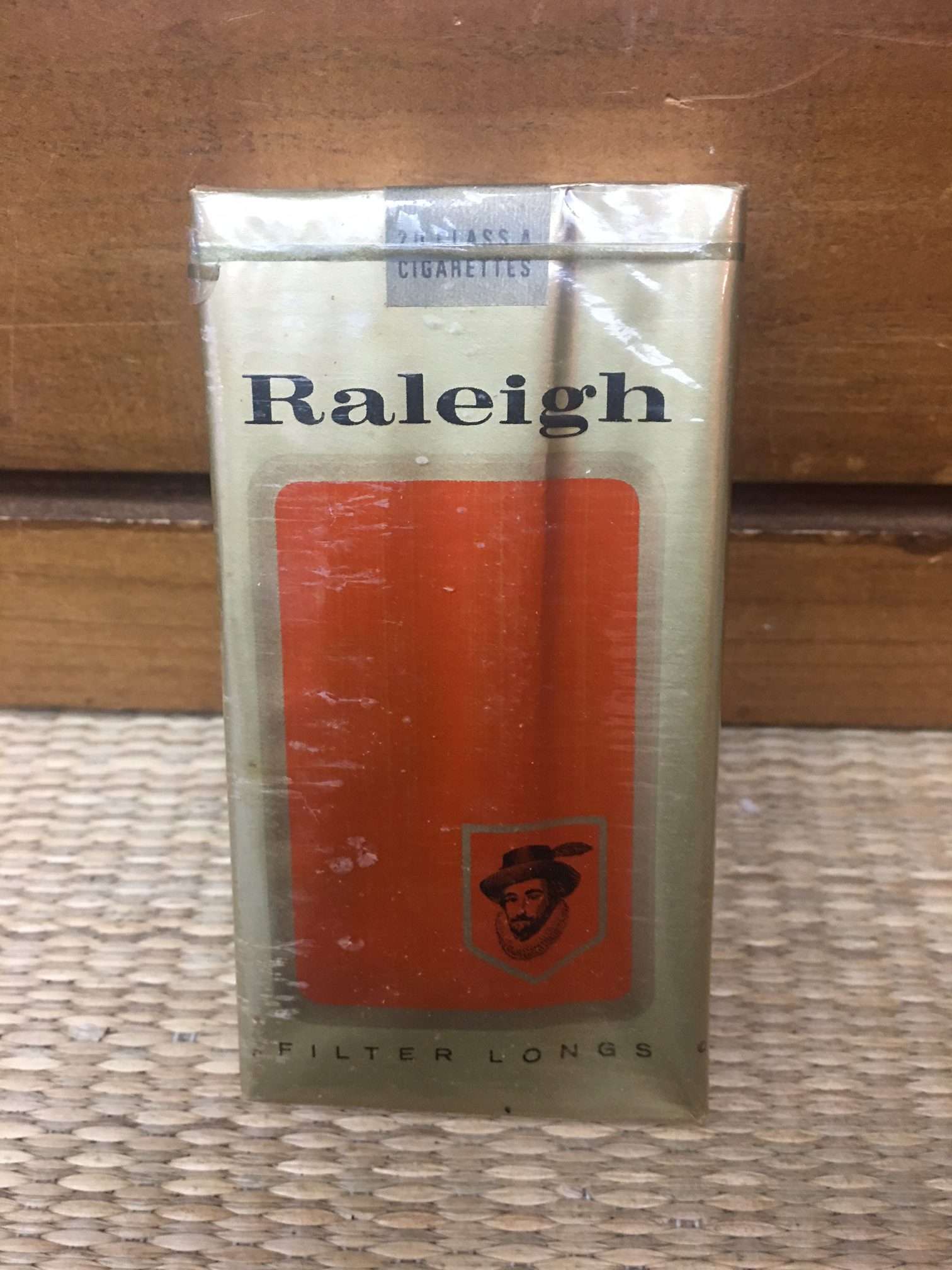 1960’s Raleigh Filter Longs Cigarette Soft Pack by Brown & Williamson