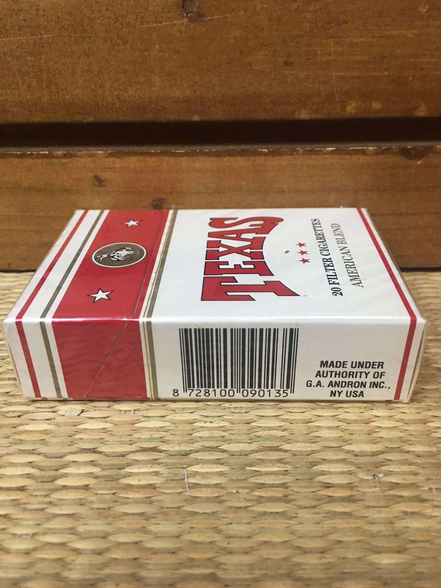 Texas American Blend Cigarette Hard Pack! Made in Holland! Danly's