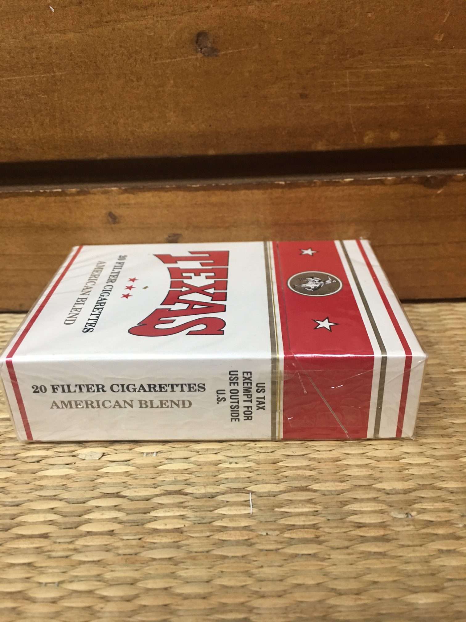 Texas American Blend Cigarette Hard Pack! Made in Holland! Danly's