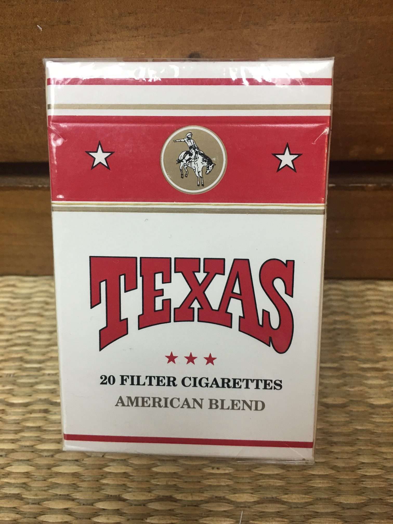 Texas American Blend Cigarette Hard Pack! Made in Holland! Danly's