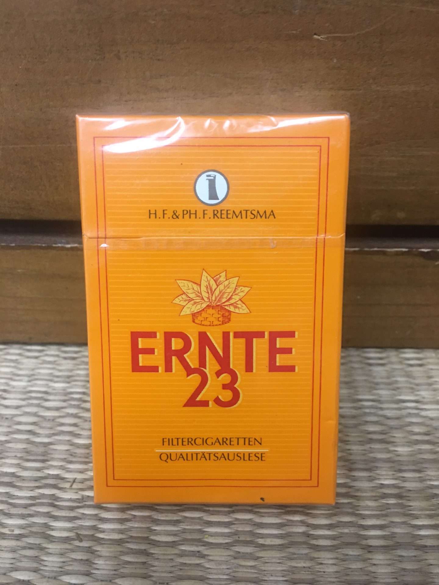 Ernte 23 Filter Cigarette Hard Box! Made in Germany! Danly's Vintage