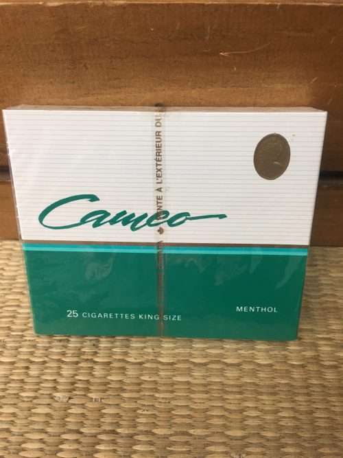 Cameo Menthol Cigarette Hard Box by Imperial Tobacco Montreal Canada