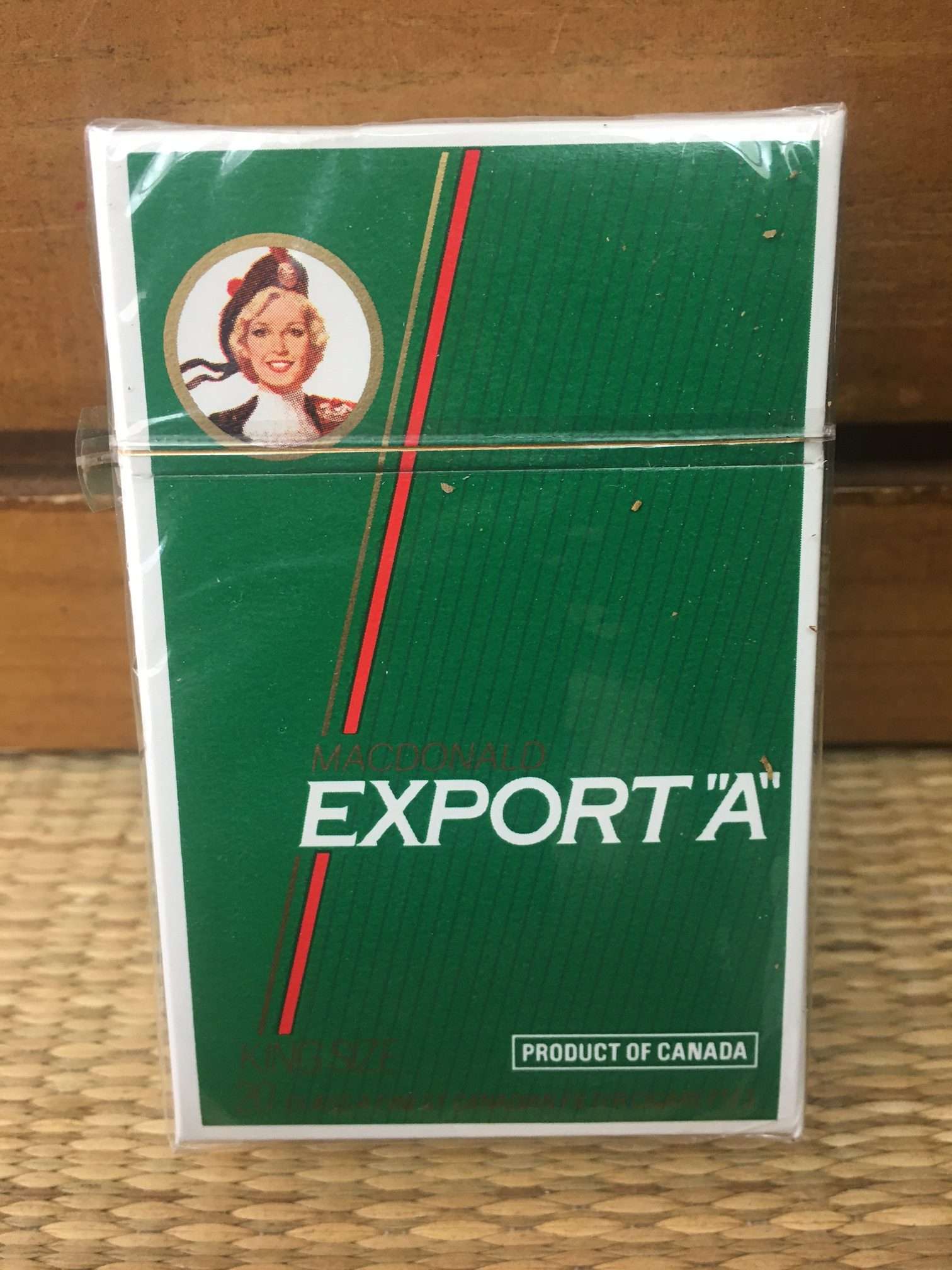 Export “A” King Size Cigarette Hard Pack! Danly's Vintage Cigarette