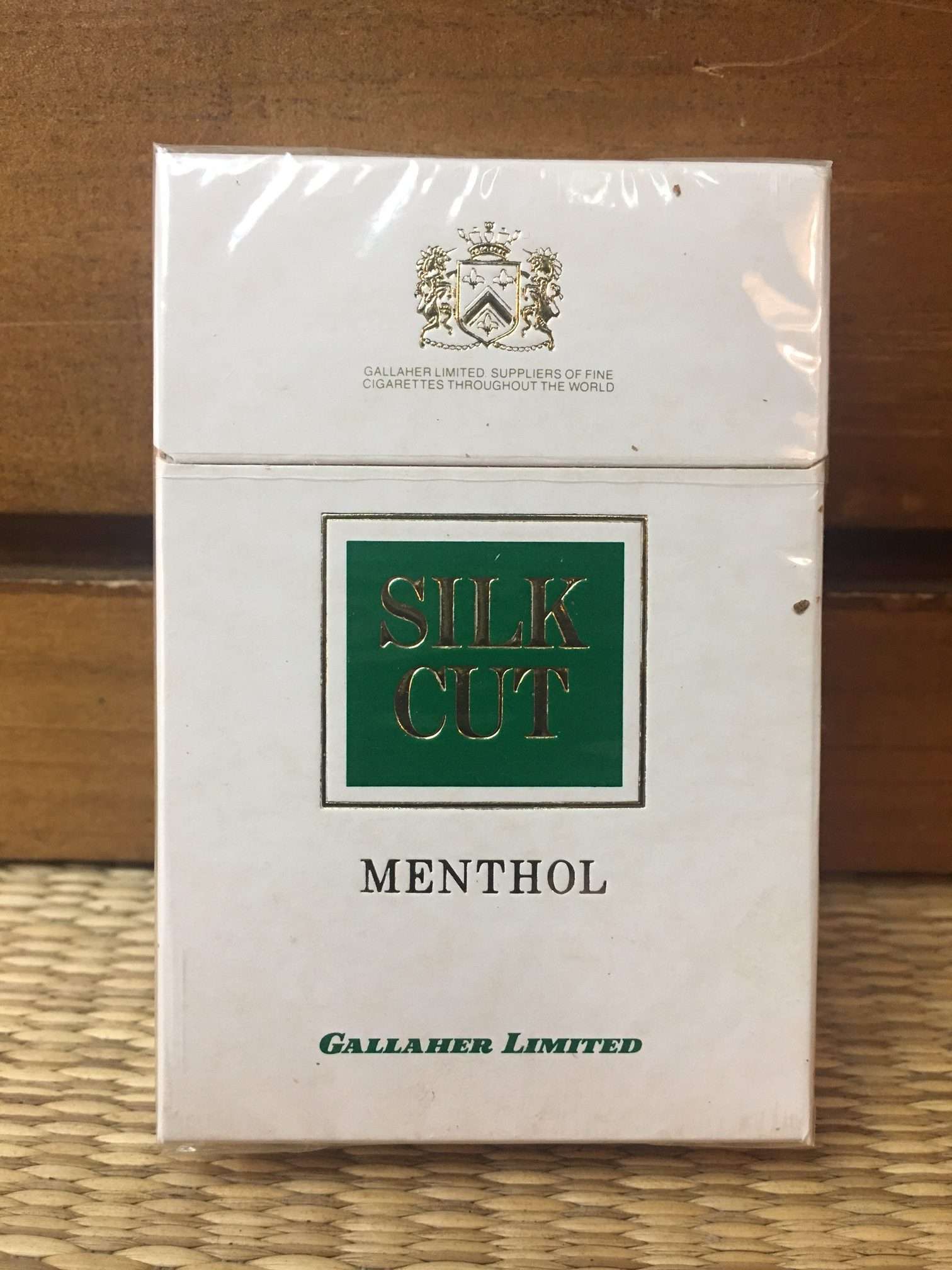 Silk Cut Menthol King Size Cigarette Hard Pack! Danly's Vintage
