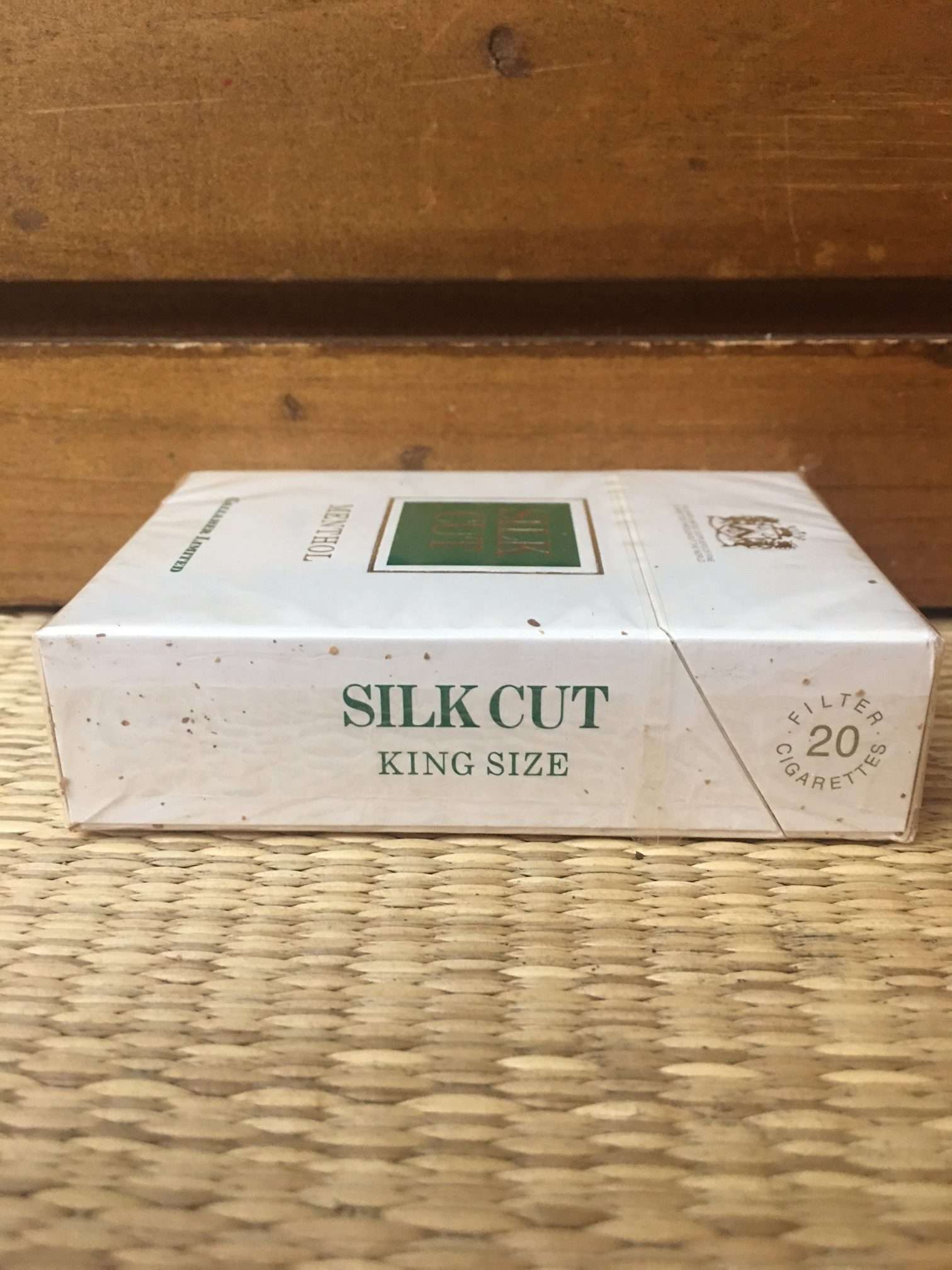 Silk Cut Menthol King Size Cigarette Hard Pack! Danly's Vintage