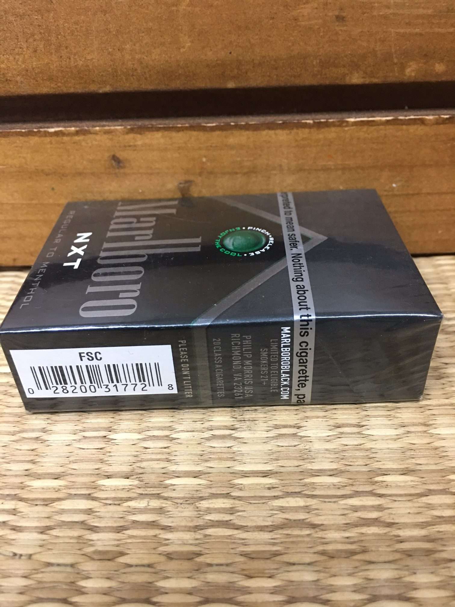 Marlboro NXT Regular to Menthol Cigarette Hard Pack by Philip Morris
