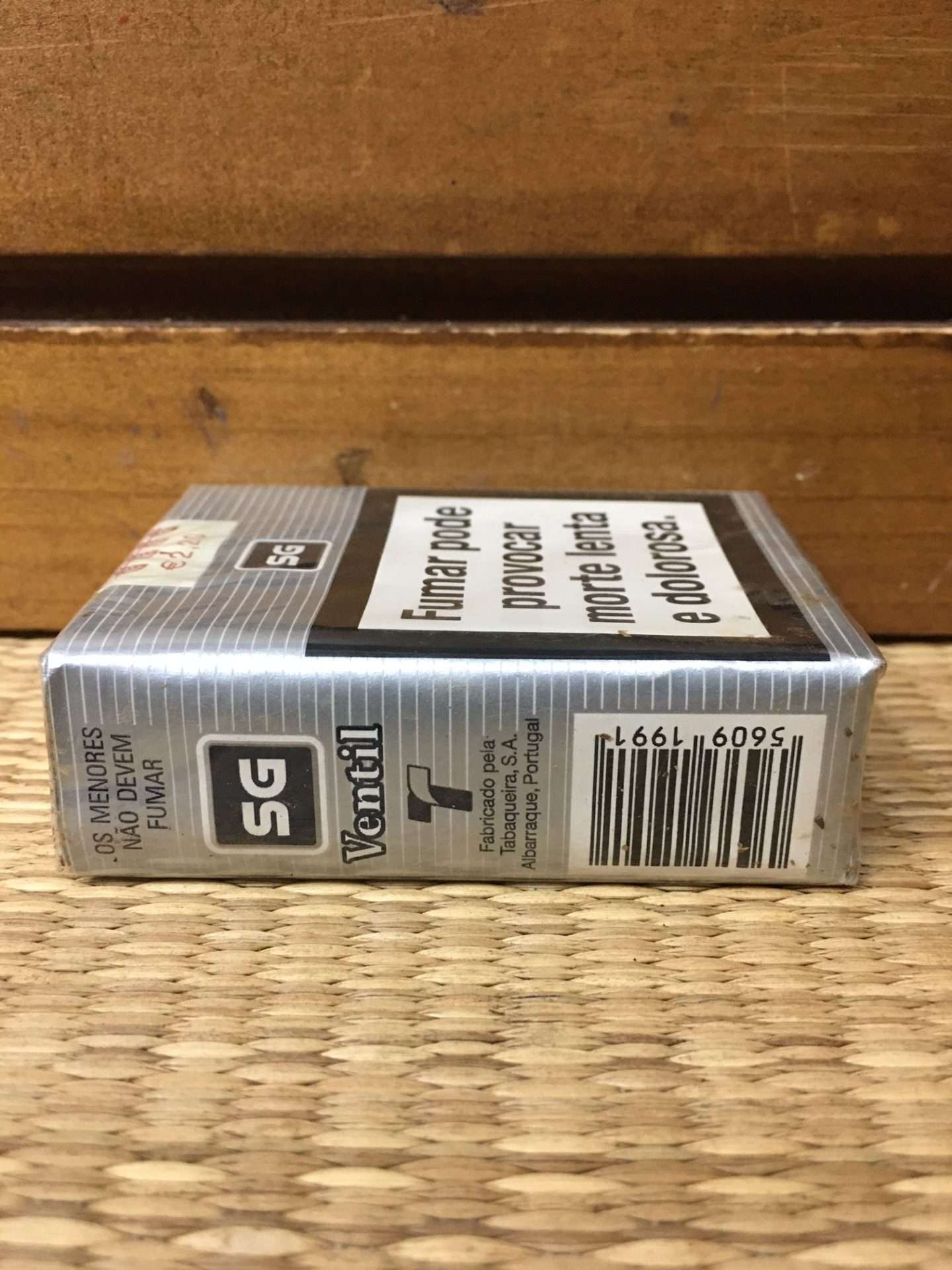 SG Ventil Cigarette Soft Pack! Made in Portugal! Danly's Vintage Cigarette Packs For Collectors