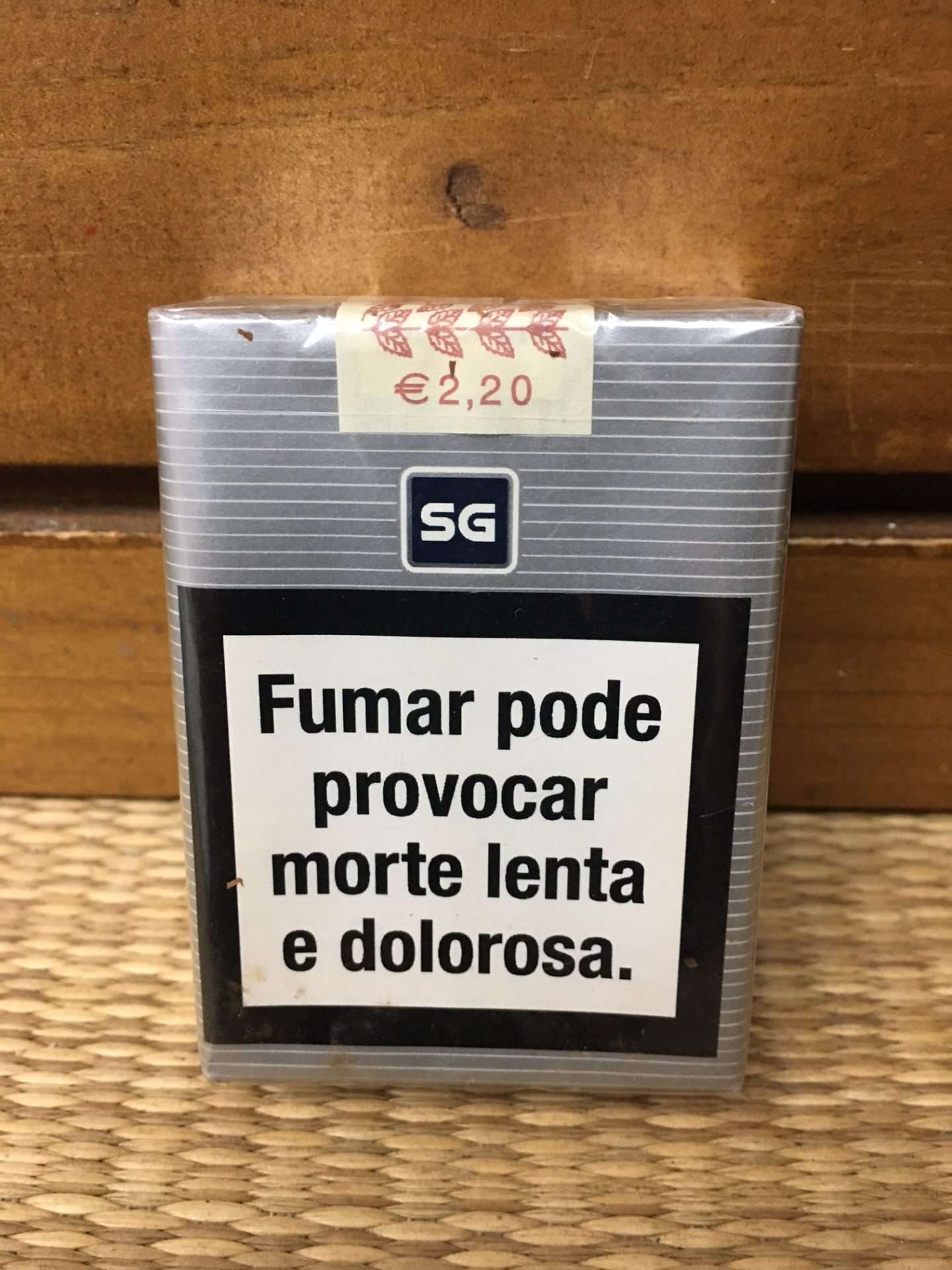 SG Ventil Cigarette Soft Pack! Made in Portugal! Danly's Vintage Cigarette Packs For Collectors