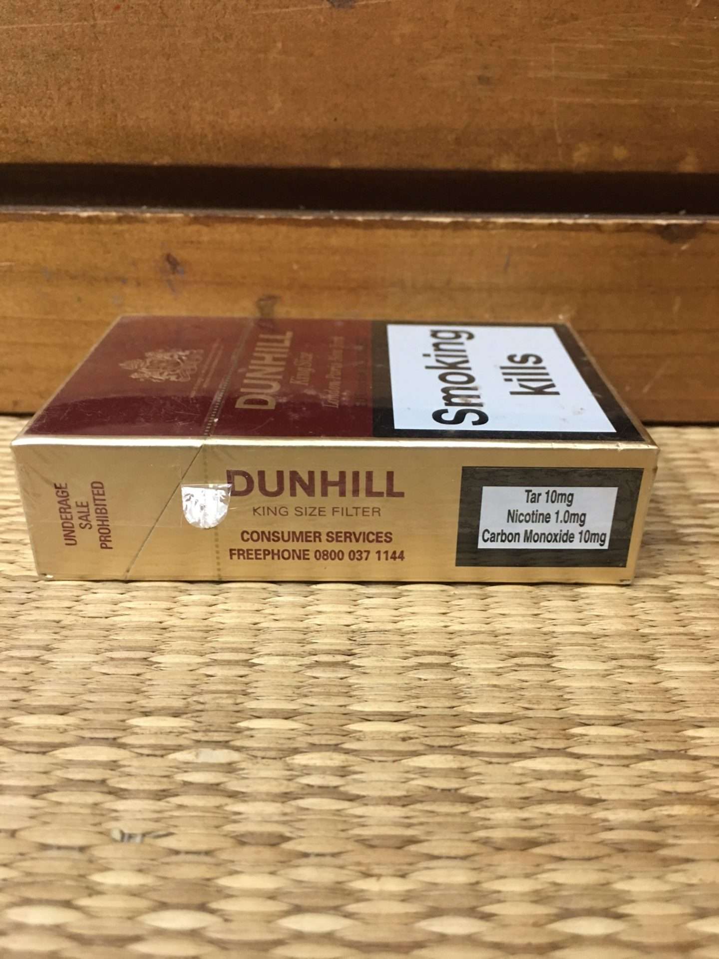 Dunhill King Size Filter Cigarette Hard Pack! Danly's Vintage
