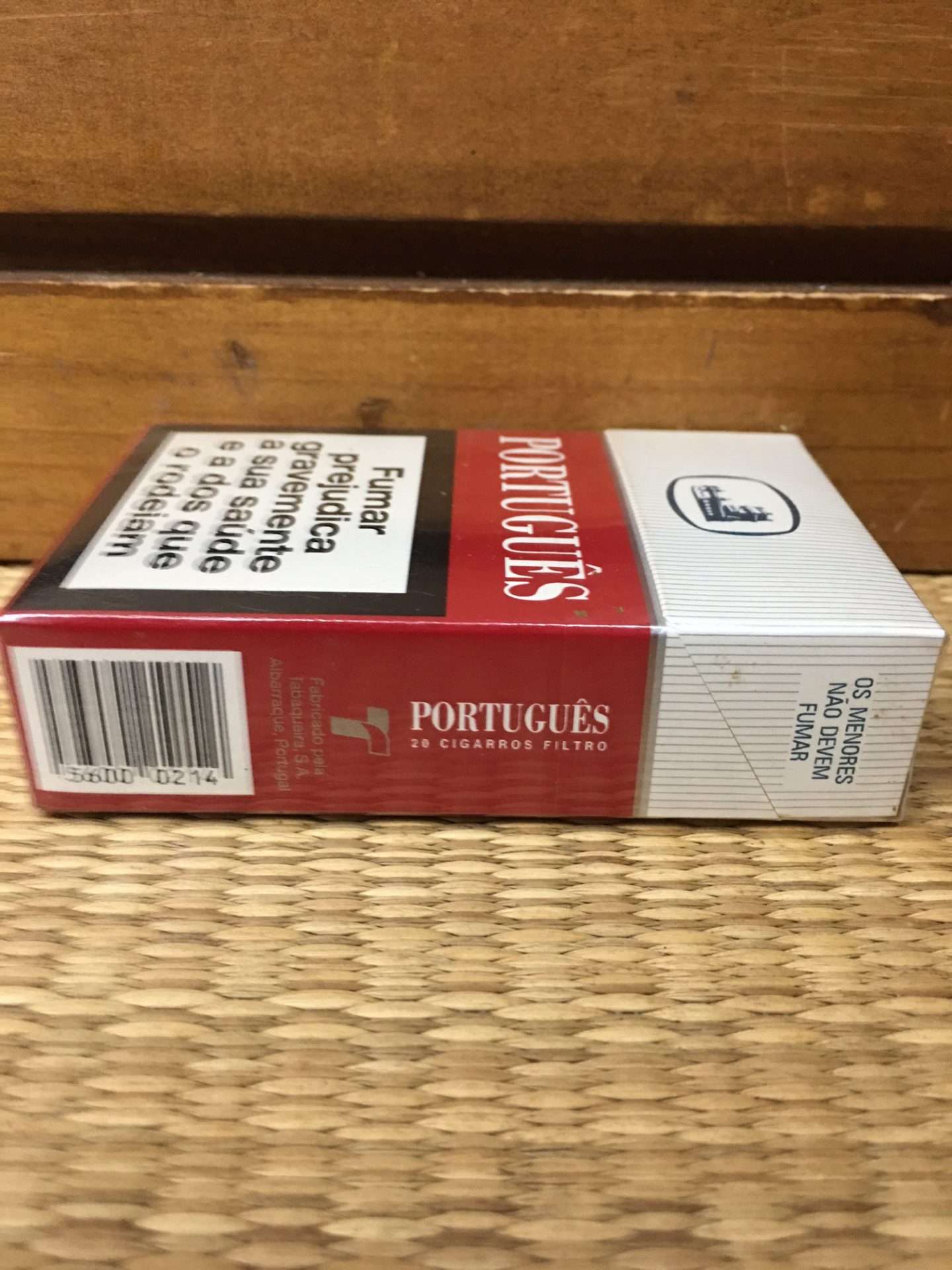 Portugues Filtro Cigarette Hard Pack! Made in Portugal! Danly's Vintage Cigarette Packs For