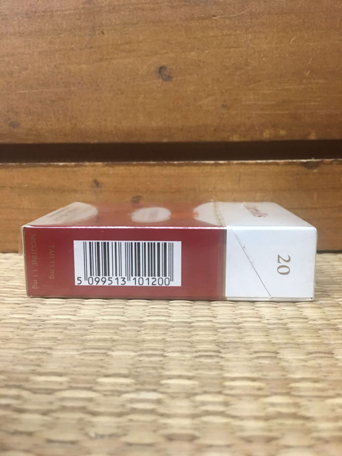 Carrolls Number 1 Cigarette Hard Pack! Made in Ireland! Danly's