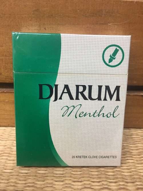 Djarum Menthol Kretek Clove Cigarettes Hard Box! Danly's Vintage
