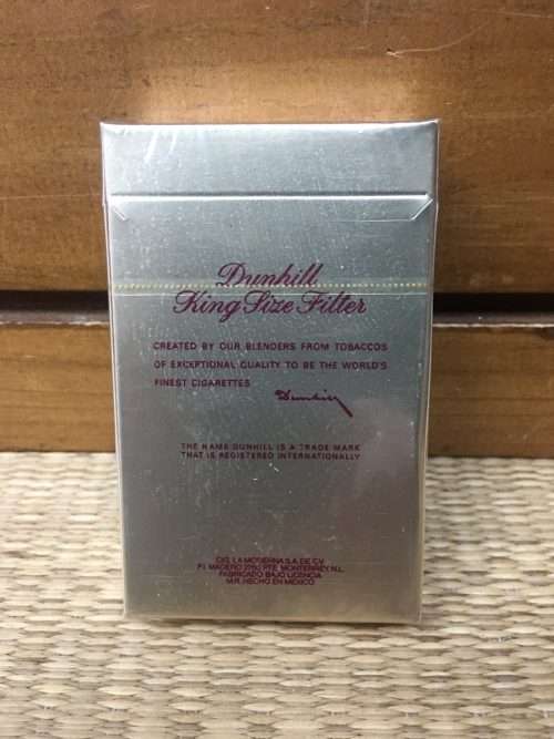 Dunhill King Size Filter Cigarette Hard Pack! Made In Mexico! Danly's