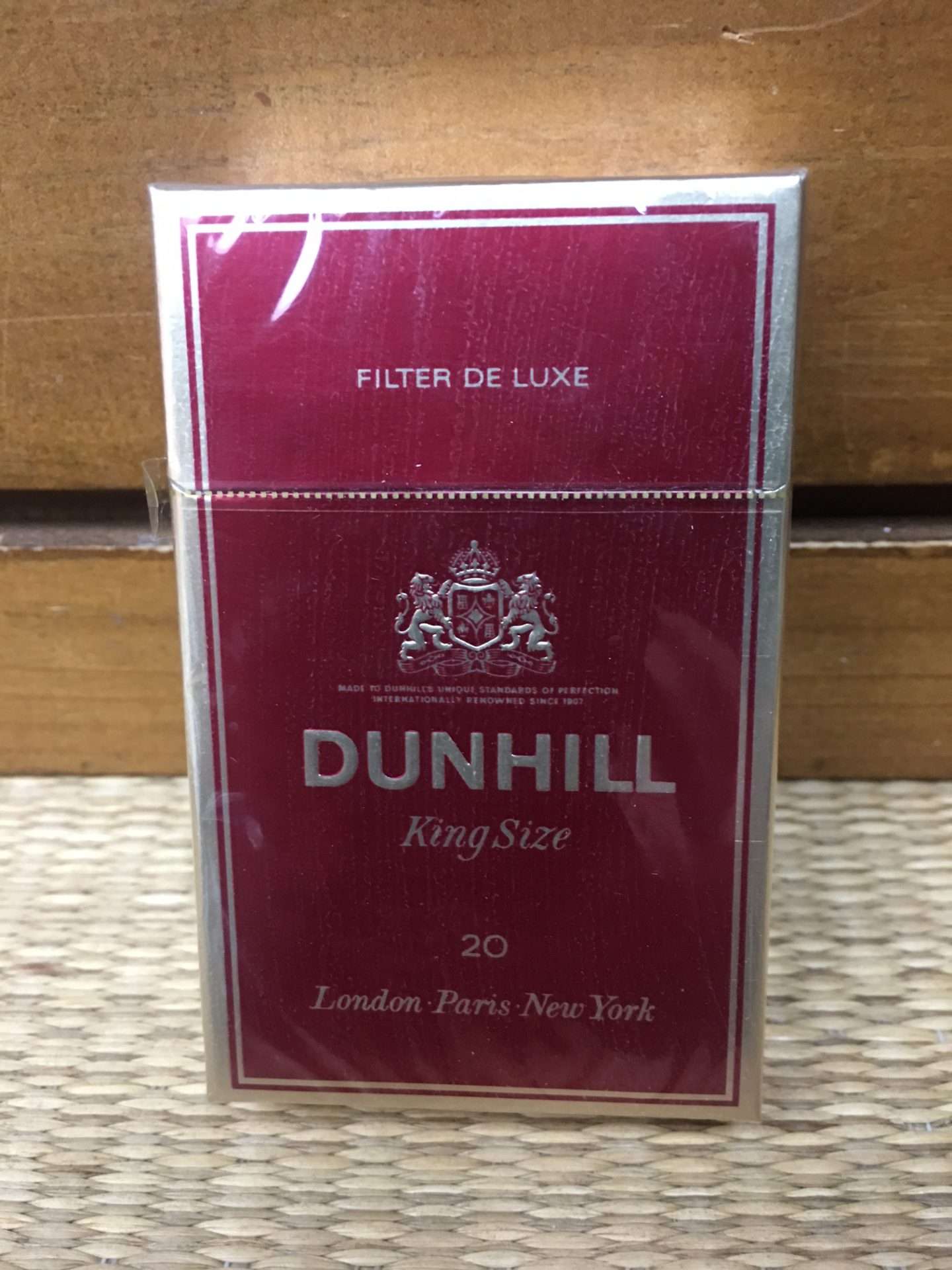 Dunhill King Size Filter Cigarette Hard Pack! Made In Mexico! Danly's