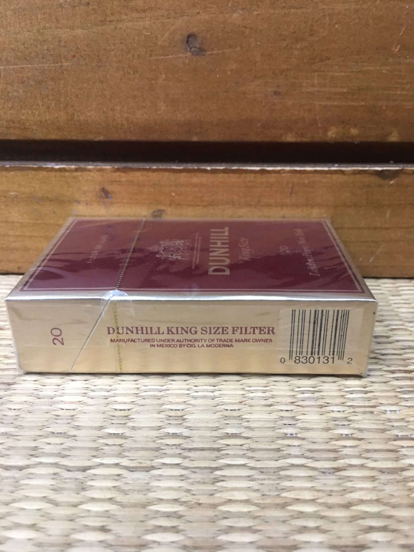 Dunhill King Size Filter Cigarette Hard Pack! Made In Mexico! Danly's