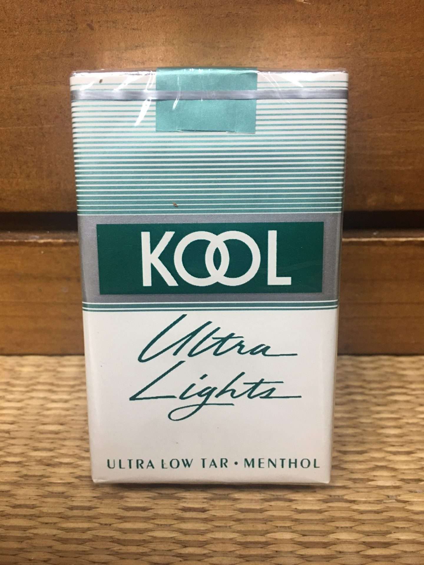 Kool Ultra Lights Menthol Cigarette Soft Pack! Danly's Vintage