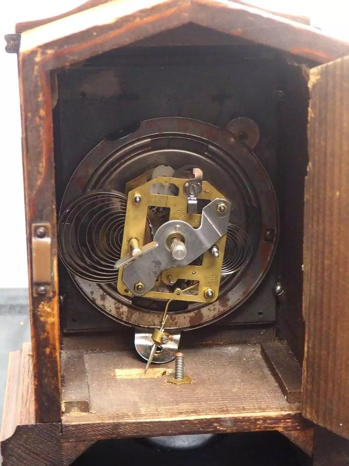 1920's Oak Carriage Clock German Clocks Vintage Clocks