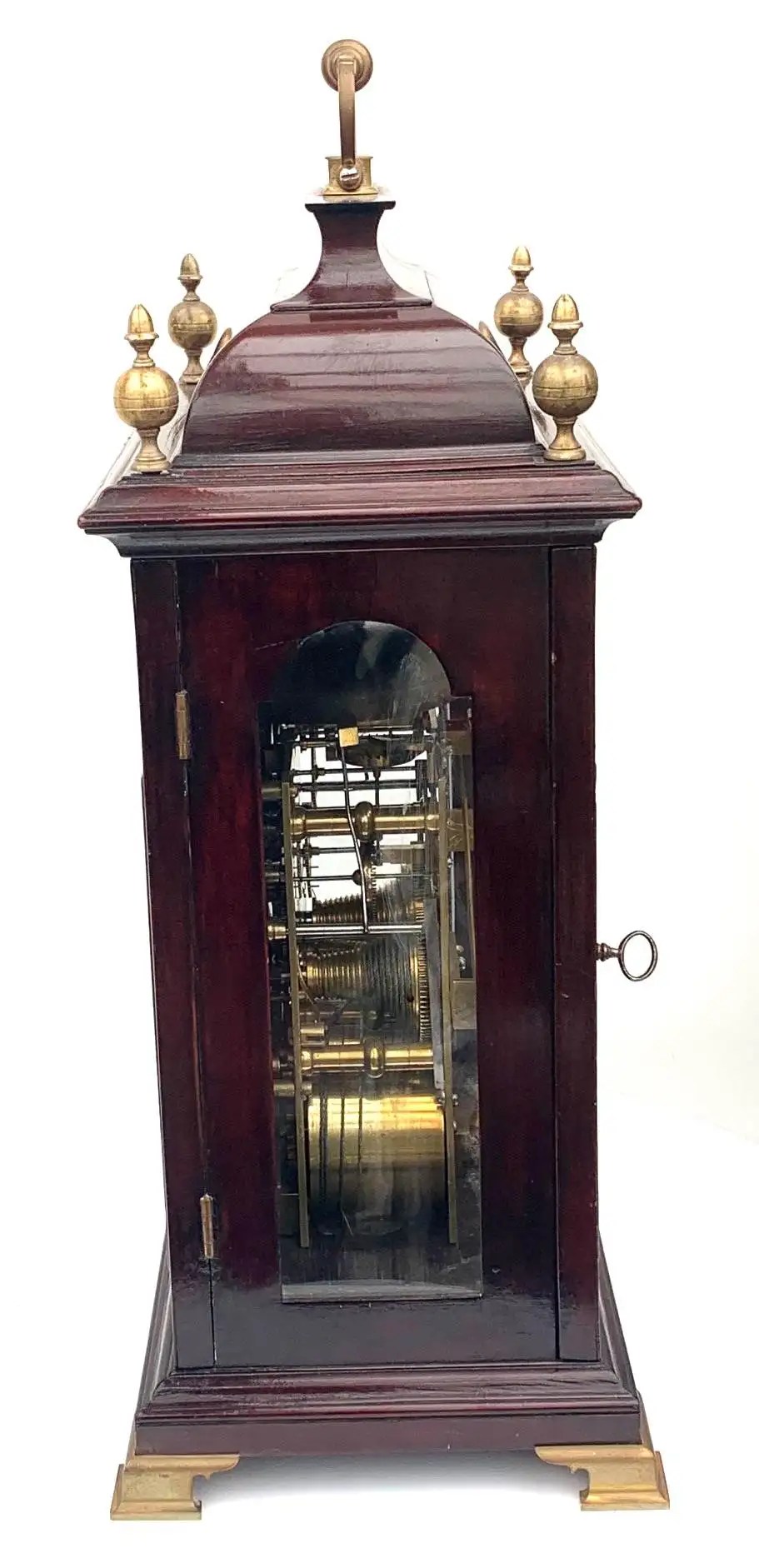 Antique Verge Bracket Clock by John Herbert Dort