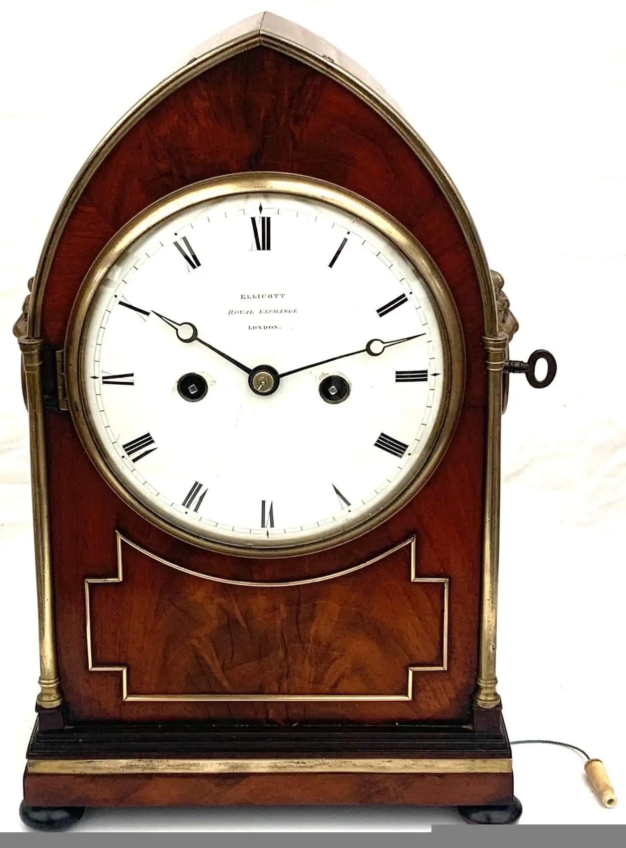 Ellicott 8 Day Twin Fusee Bracket clock Royal Exchange