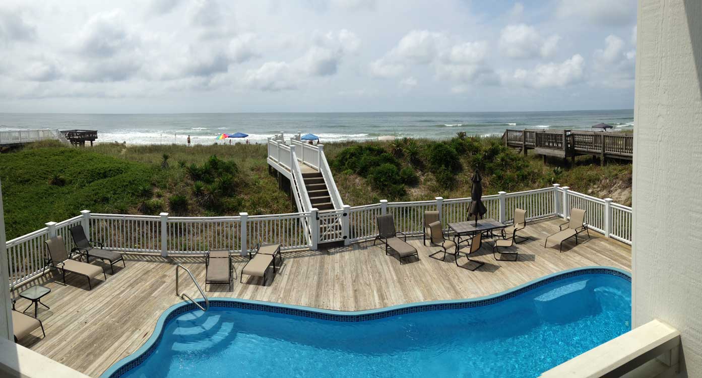 Oceanfront vacation home at Holden Beach, NC Vintage Construction Company