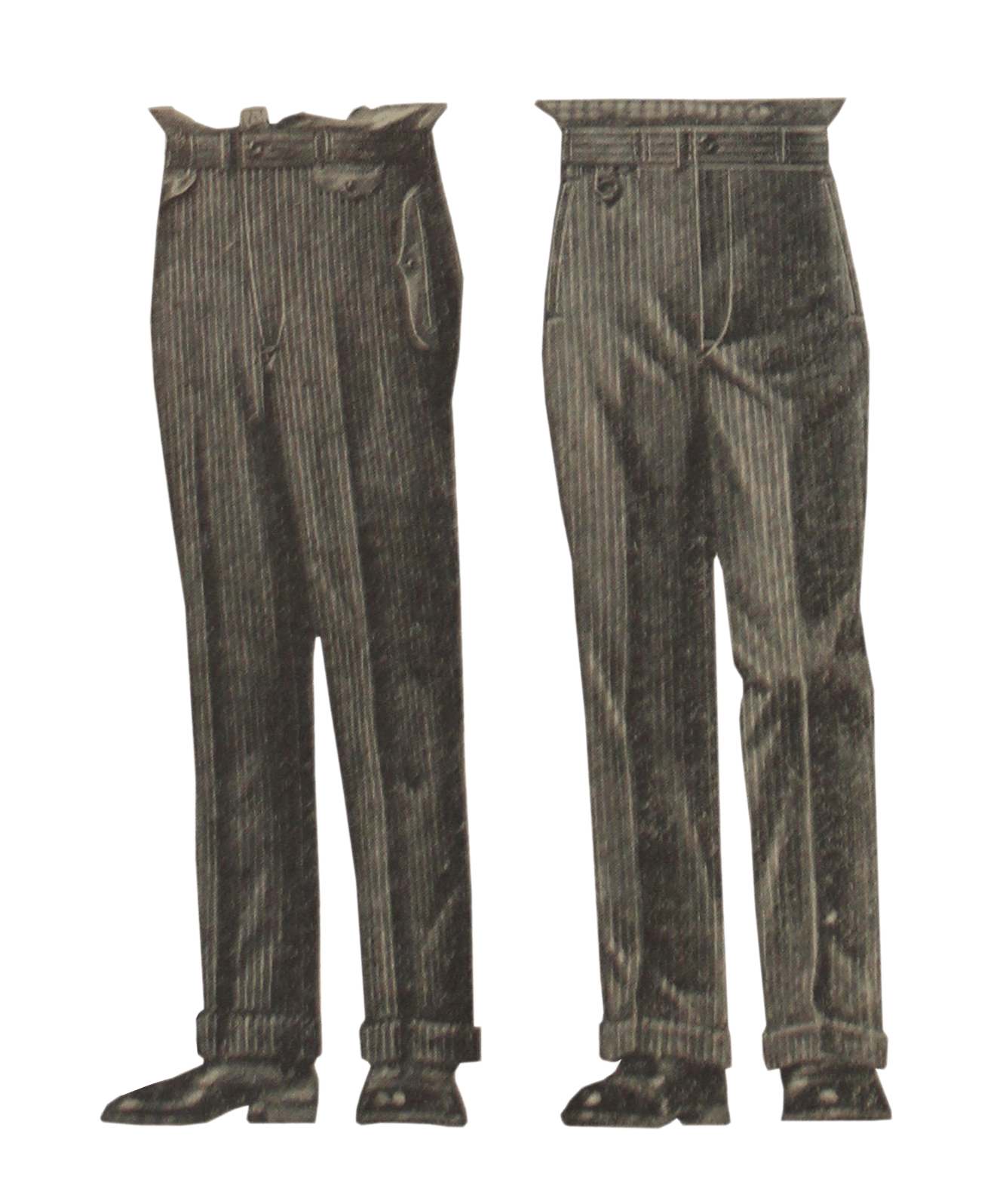 1920s Men's Pants History Oxford Bags, Plus Four Knickers, Overalls