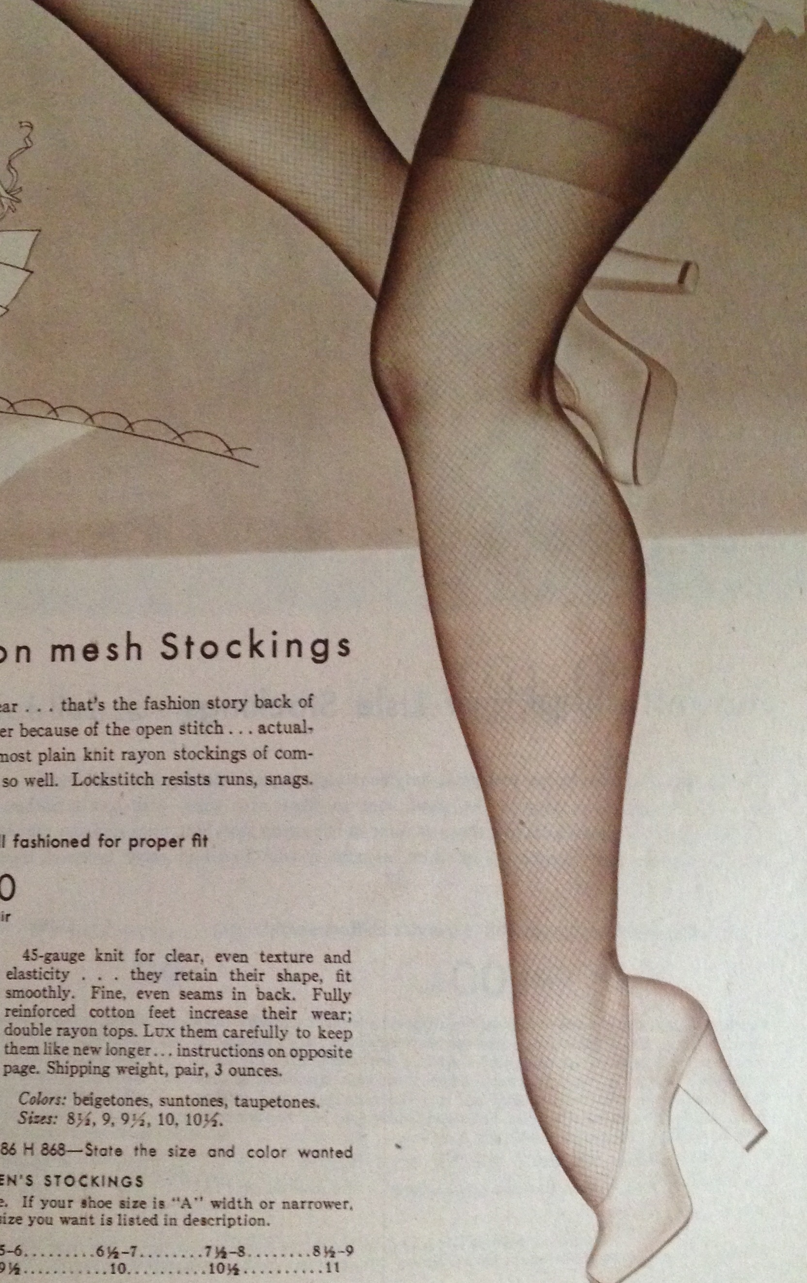 1940s Stockings Hosiery, Nylons, and Socks History