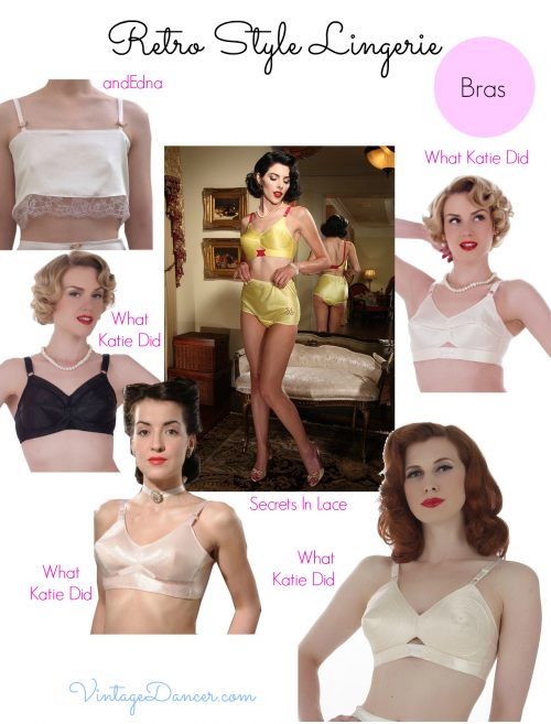 Retro Lingerie Brands Where to Shop Vintage Style Lingerie