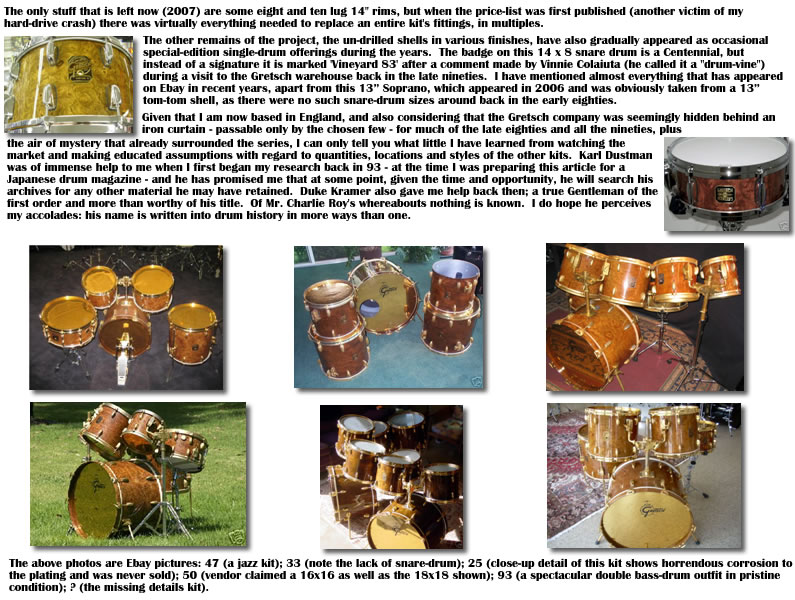Gretsch Centennial Drums, Gretsch Drum History, The History of Gretsch