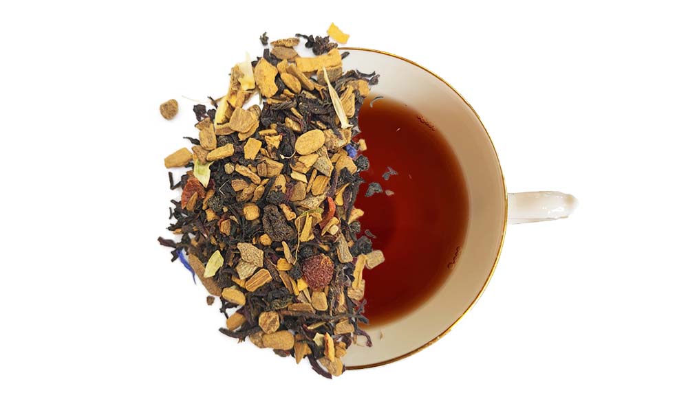Mulled Wine Tea Cinnamon, berry, and citrus tea blend