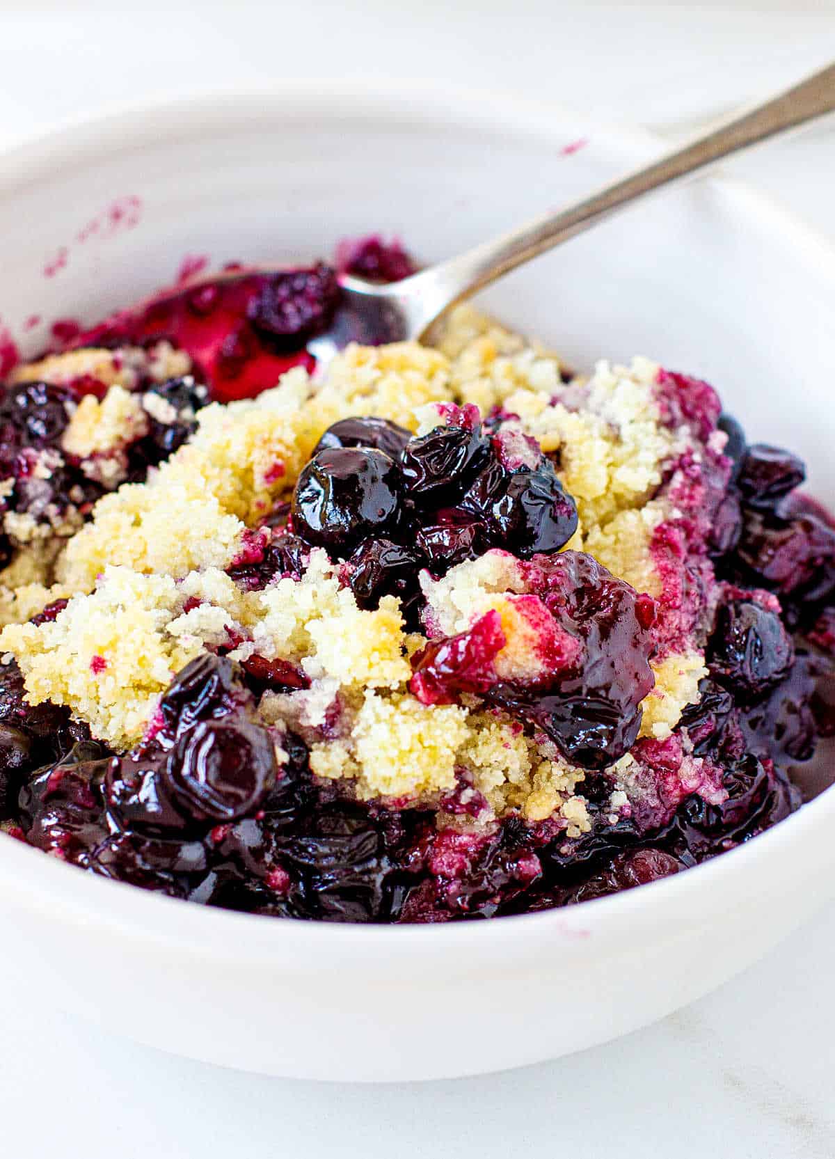 Blueberry Crumble Vintage Kitchen Notes