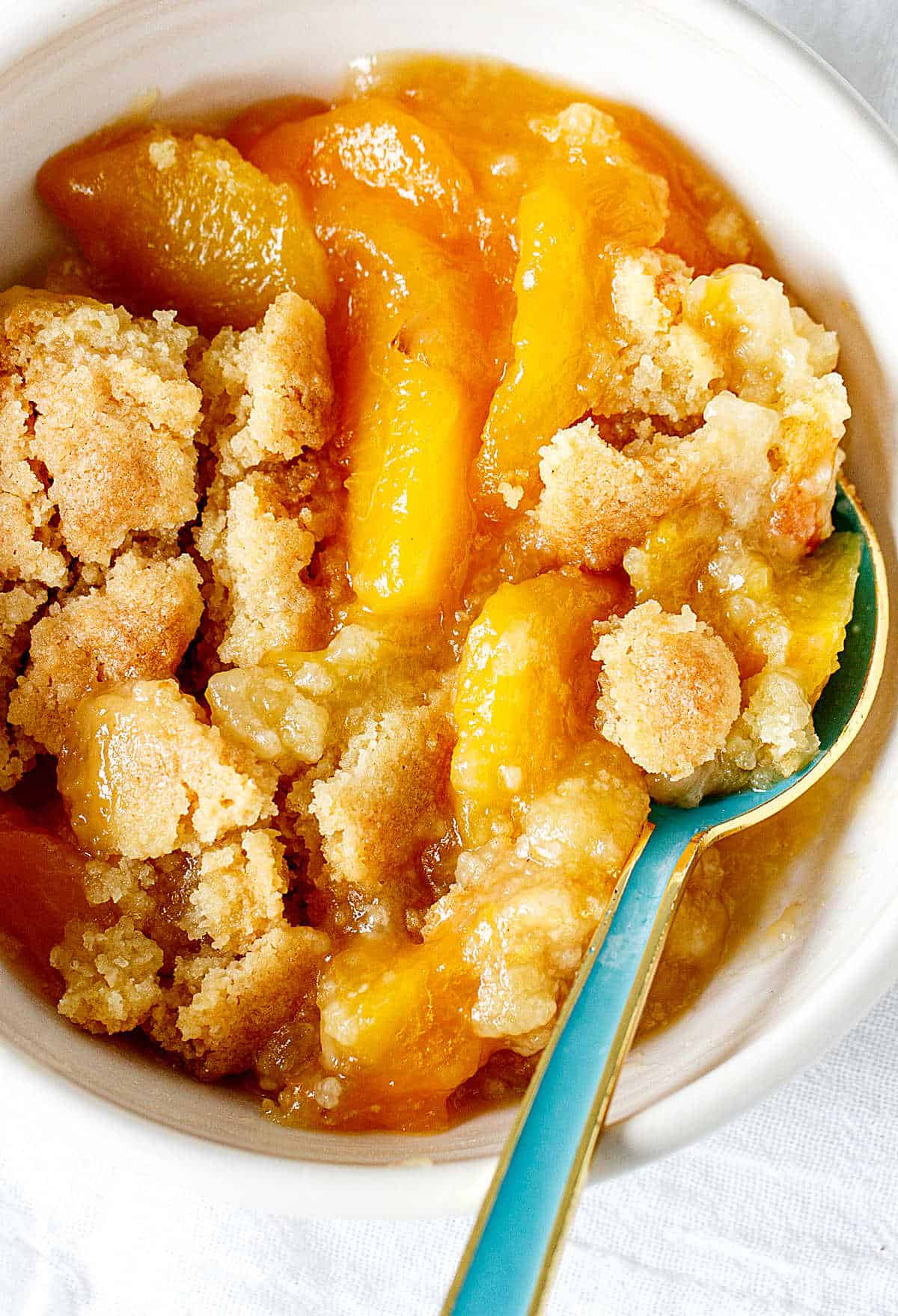 Peach Dump Cake Story Vintage Kitchen Notes