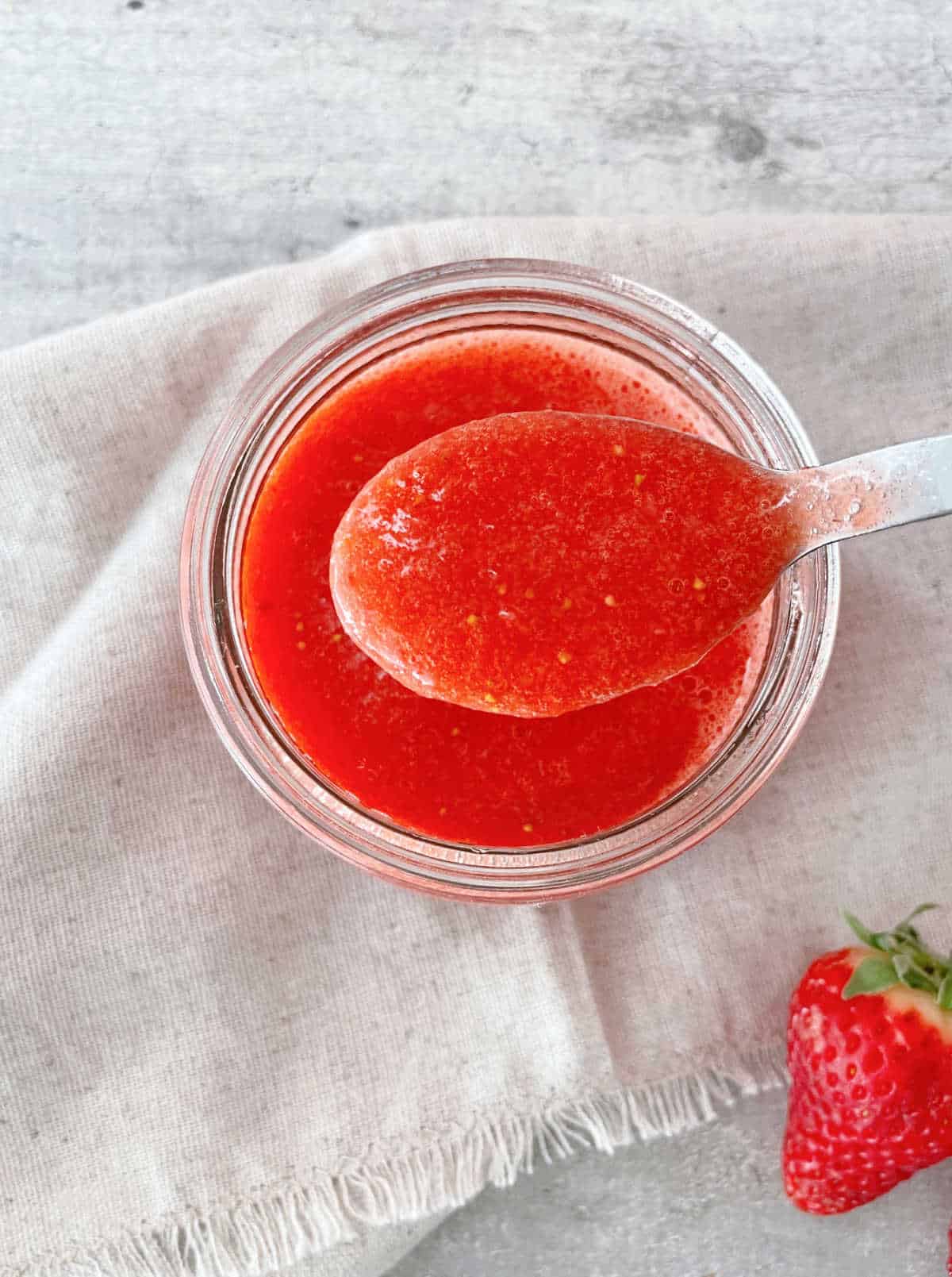 2Ingredient Strawberry Puree (for multiple uses) Vintage Kitchen Notes