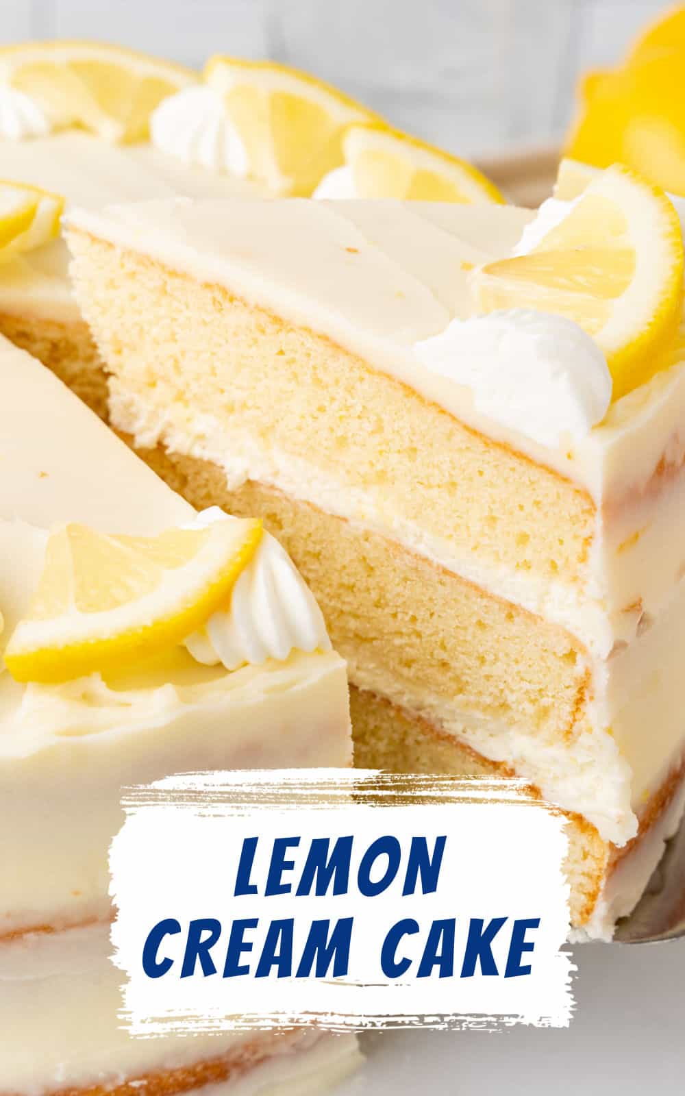 Lemon Cream Cake Recipe Vintage Kitchen Notes
