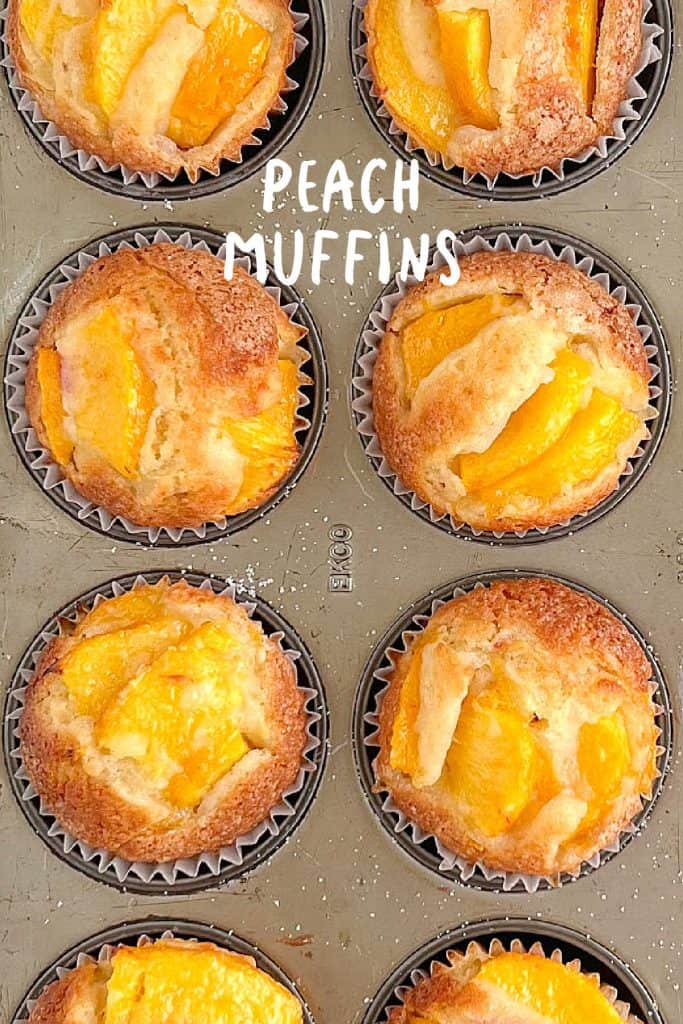 Peach Muffins Vintage Kitchen Notes