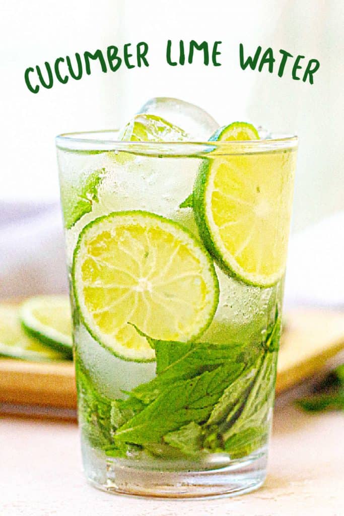 Cucumber Lime Water Vintage Kitchen Notes