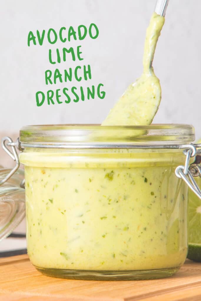 Avocado Ranch Dressing (10 minute recipe) Vintage Kitchen Notes