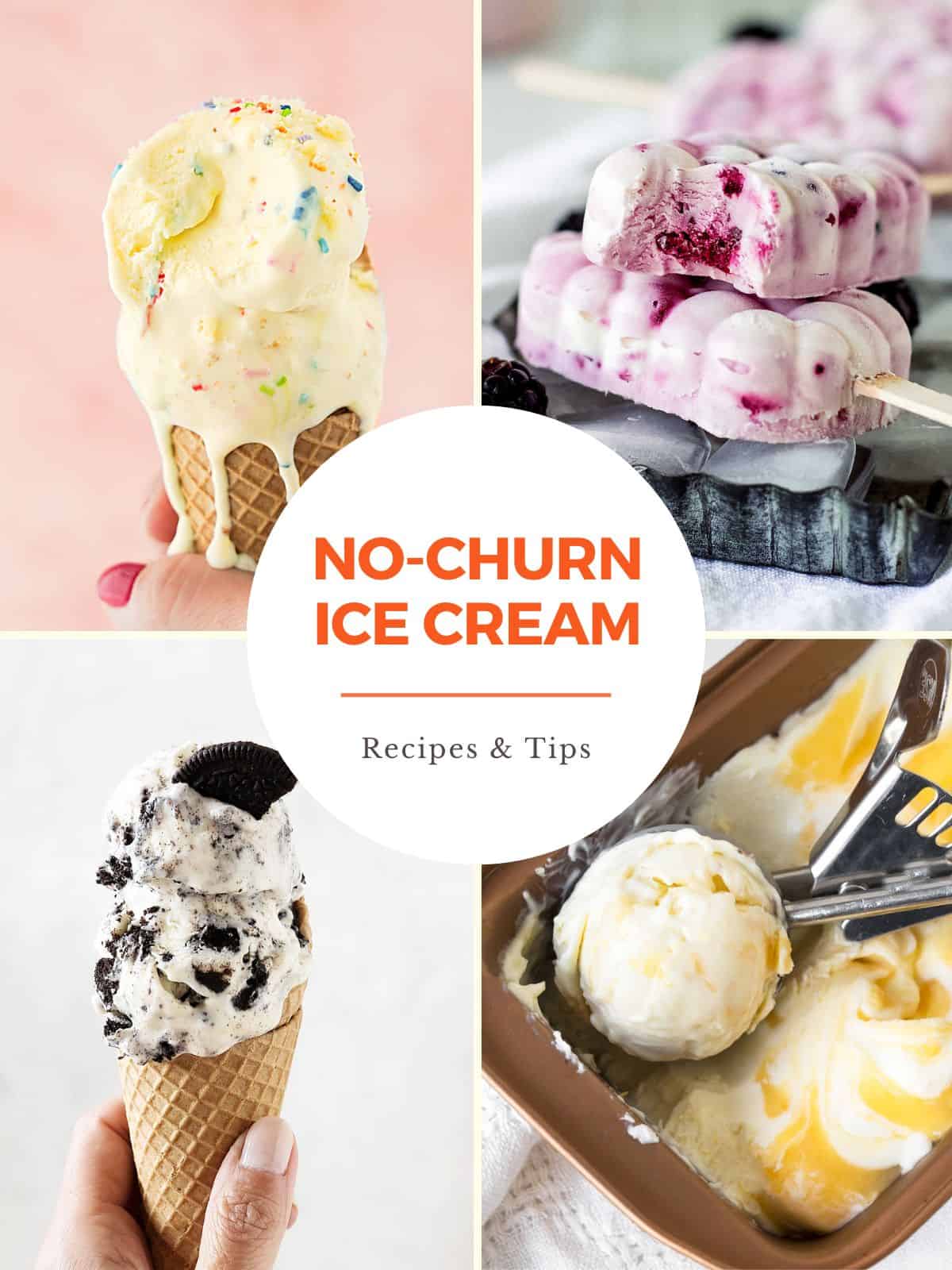 No Churn Ice Cream Recipes Vintage Kitchen Notes
